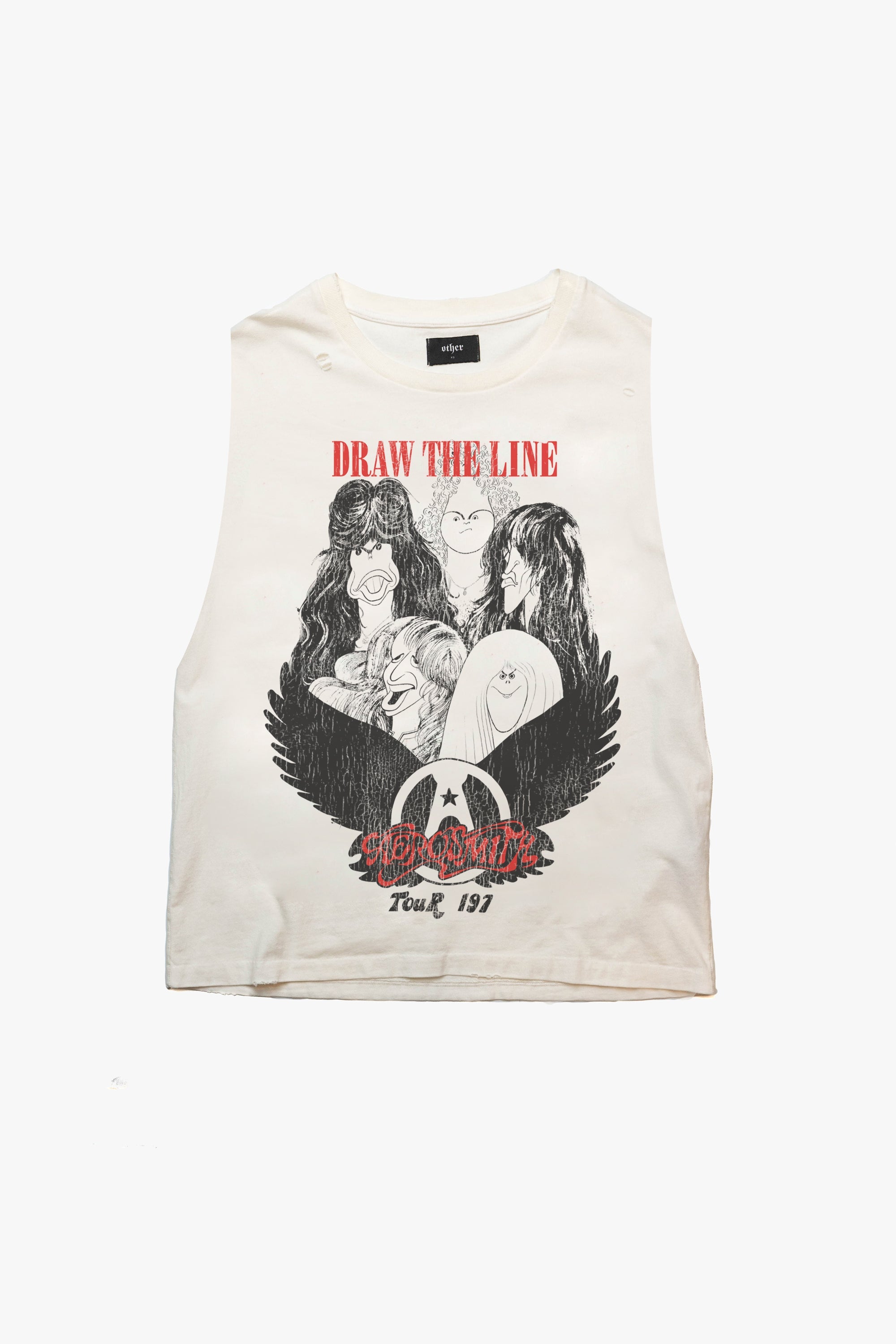 Aerosmith tank top h&m best sale