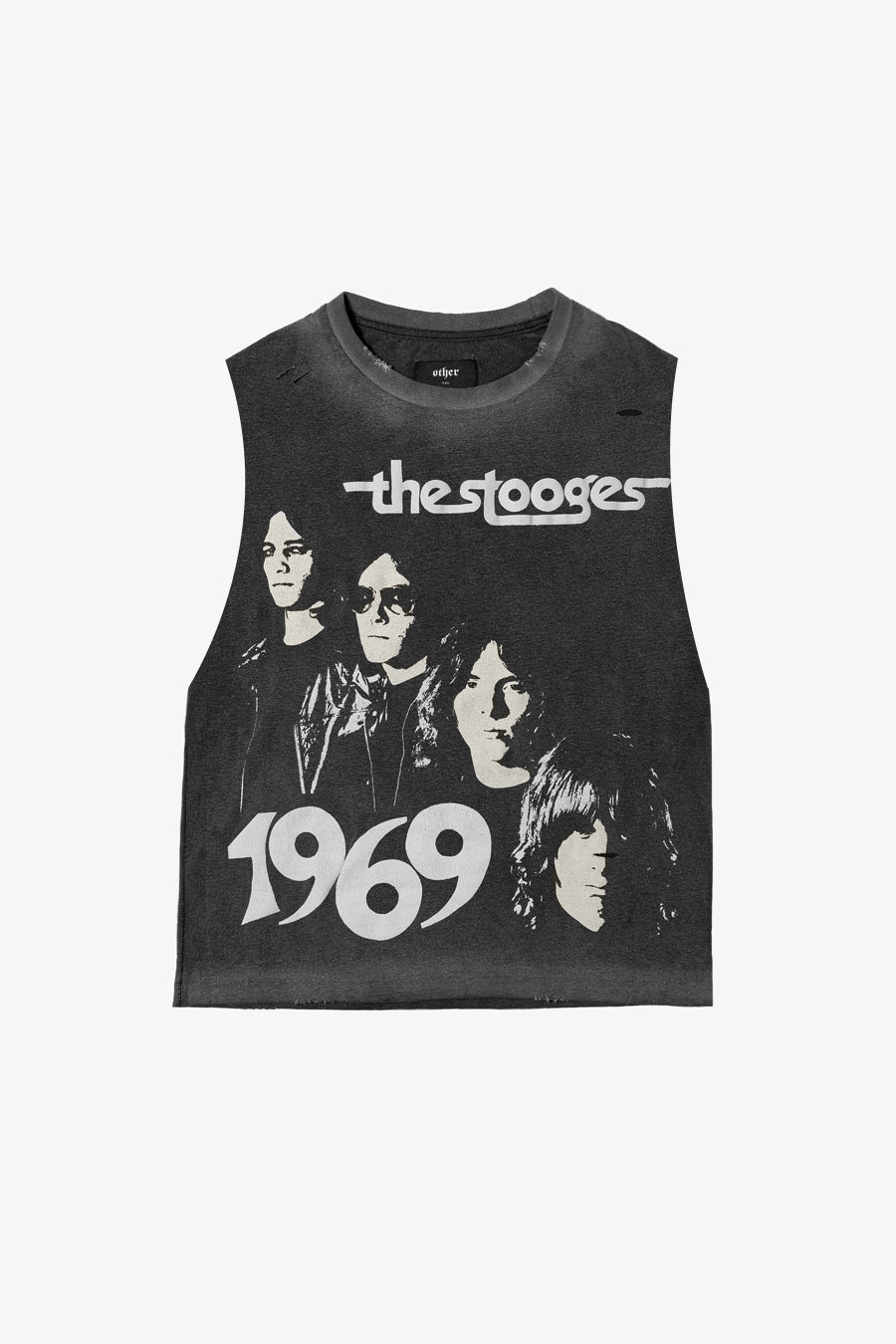 Iggy & The Stooges 1969 Vintage Tank | Heavy Relic Black