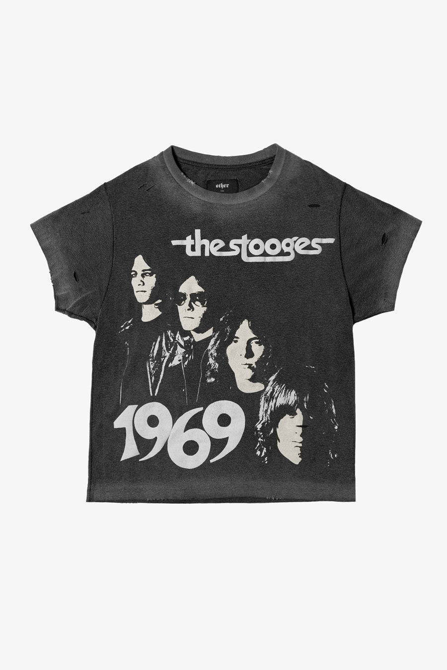 Iggy & The Stooges 1969 Vintage Tee | Heavy Relic Black