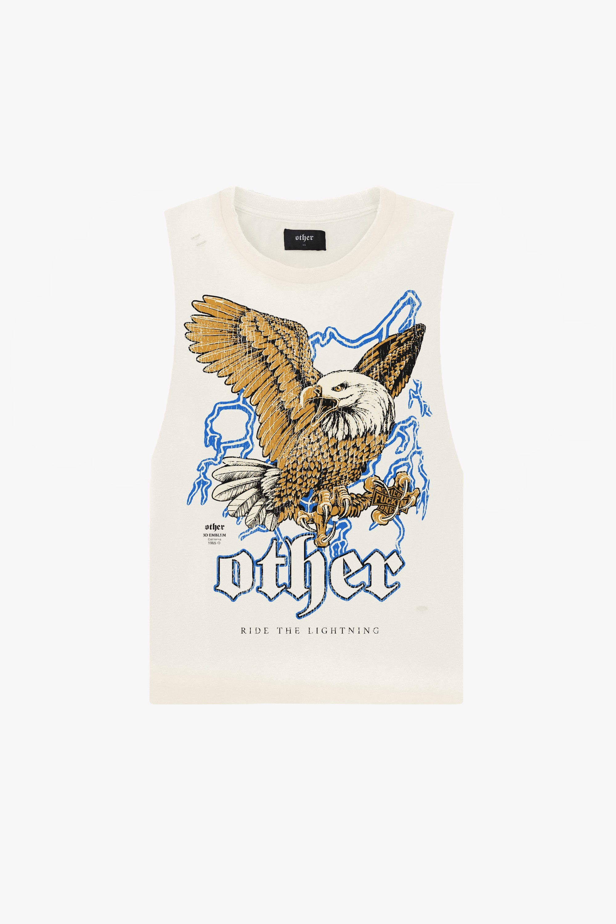 Ride The Lightening Vintage Tank