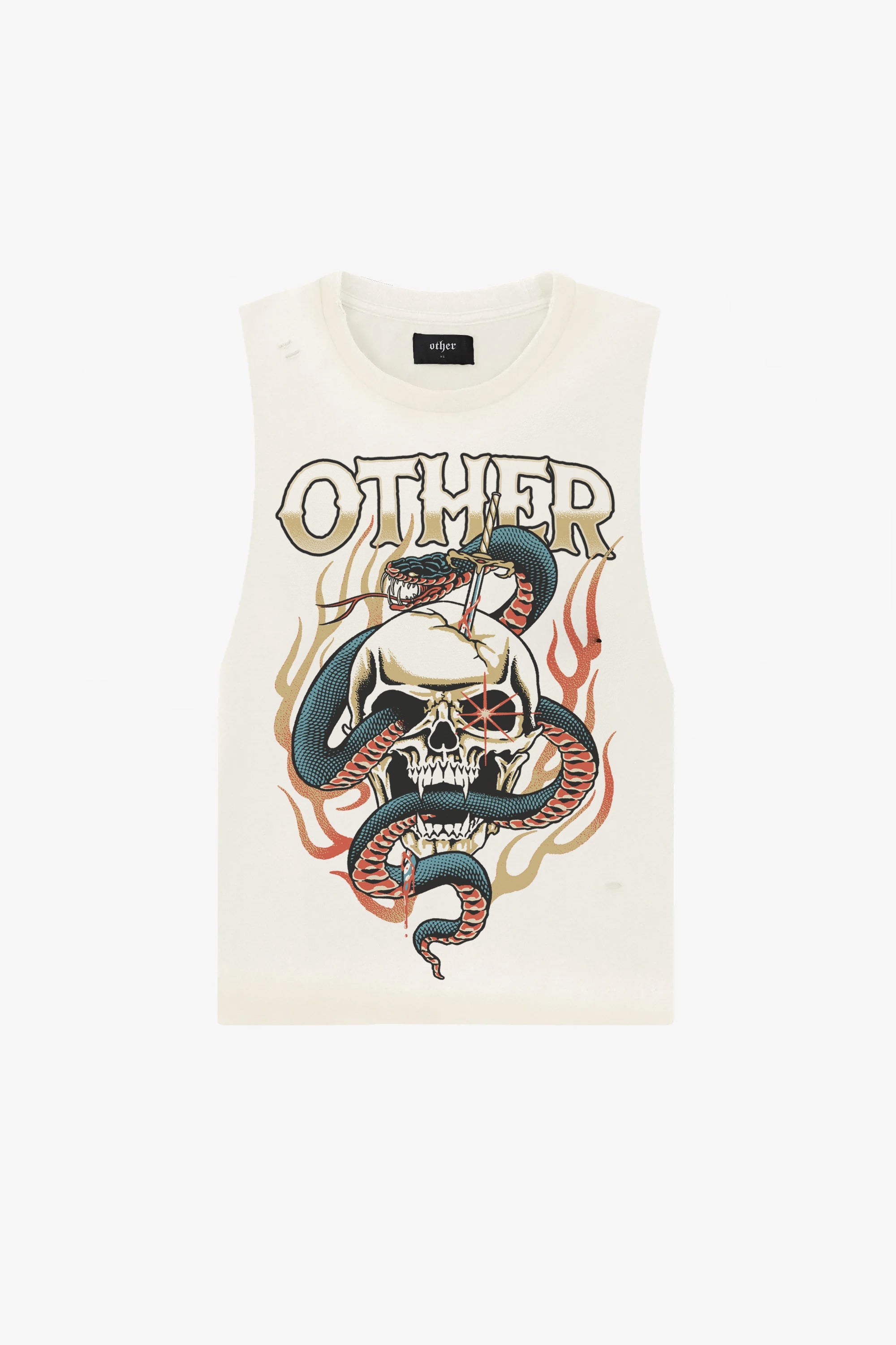 Deadly Viper Vintage Tank | Blonde