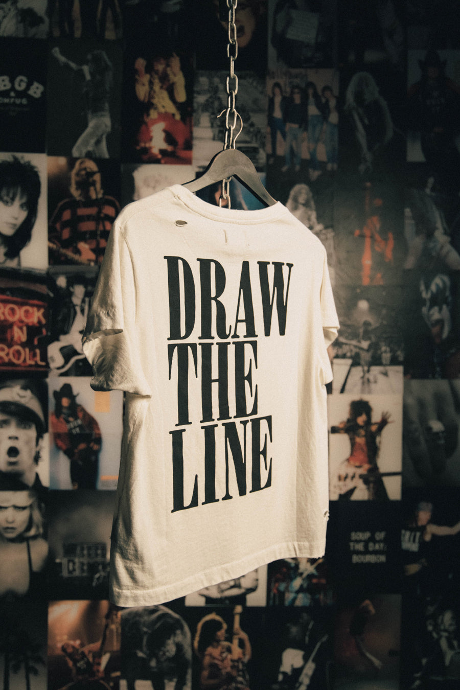 Aerosmith 'Draw The Line' Vintage Tee