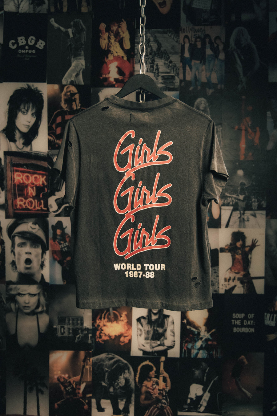 Mötley Crüe 'Hollywood Bad Boy' Vintage Tee