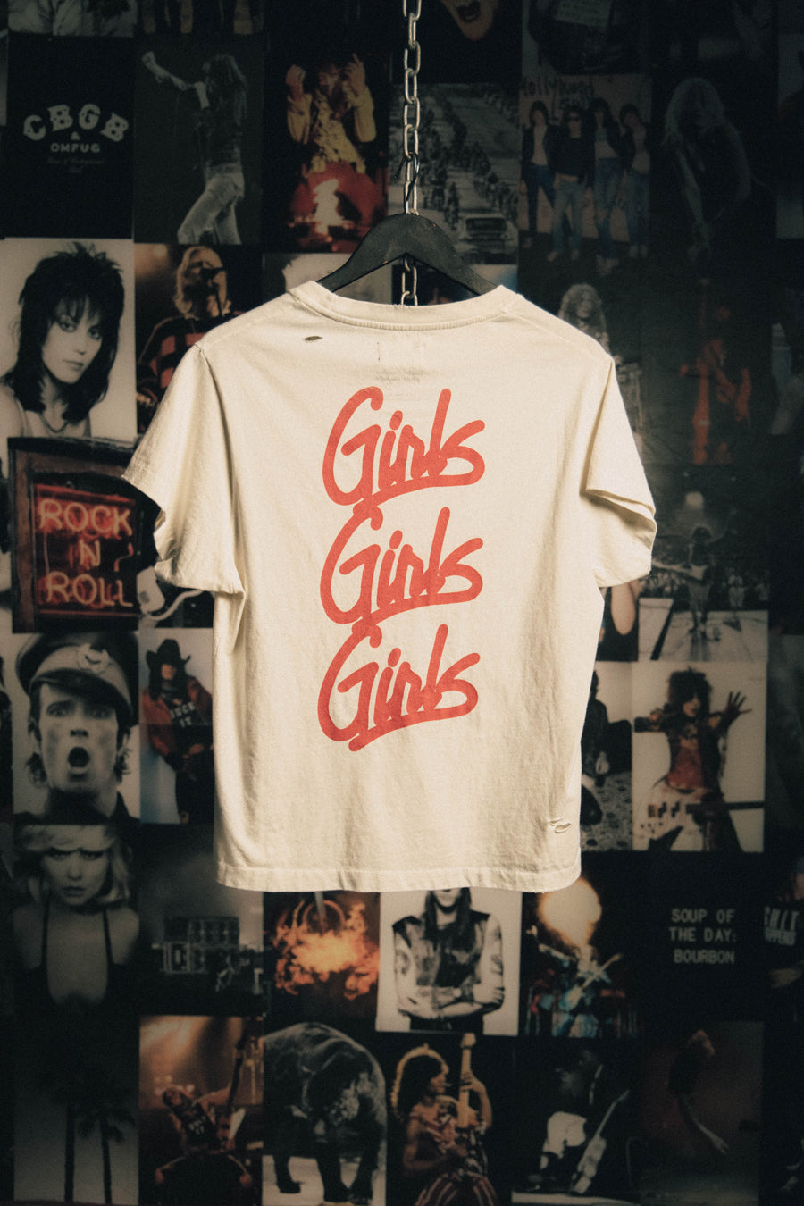 Mötley Crüe 'Girls Girls Girls ' Vintage Tee