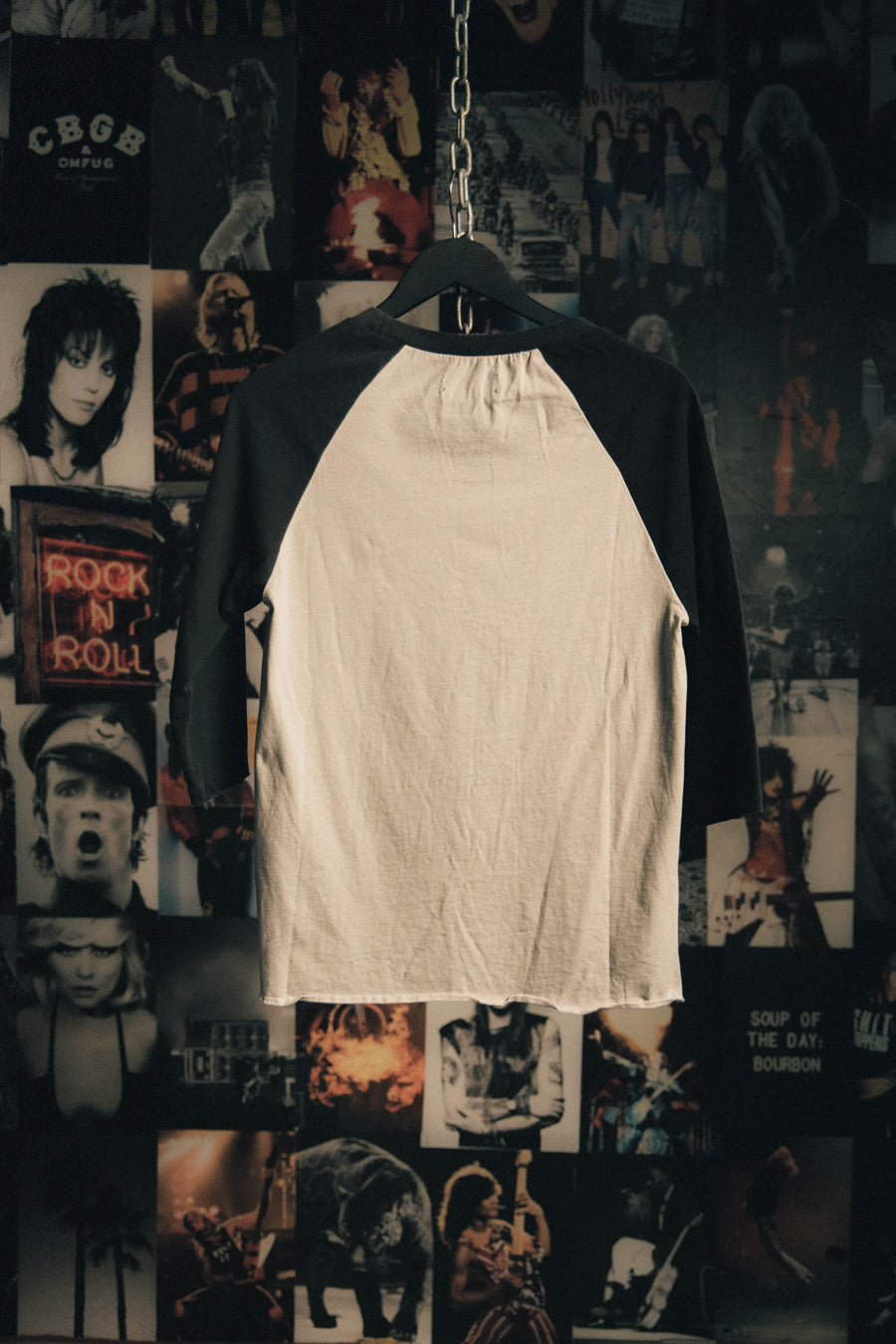 'Fleetwood Mac 1978 Summer Tour' Baseball Vintage Tee | White