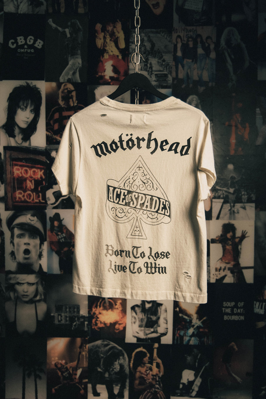 Motorhead 'Born To Lose' Vintage Tee