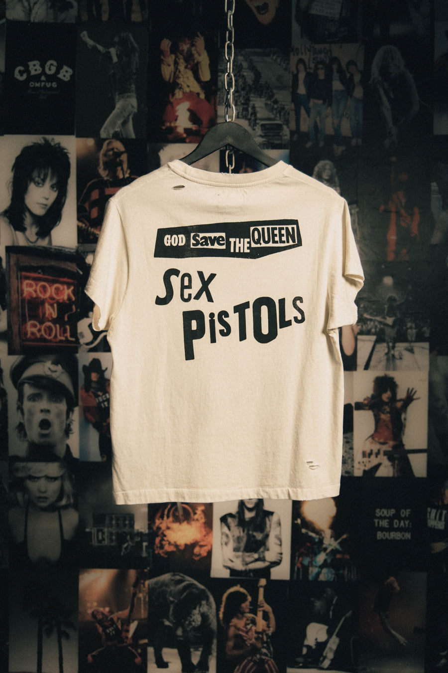 Sex Pistols 'God Save The Queen' Vintage Tee