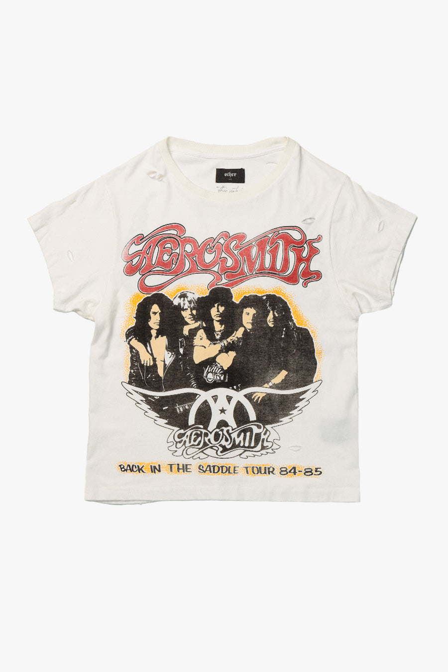 Aerosmith 'Back in the Saddle' Vintage Tee | Blonde