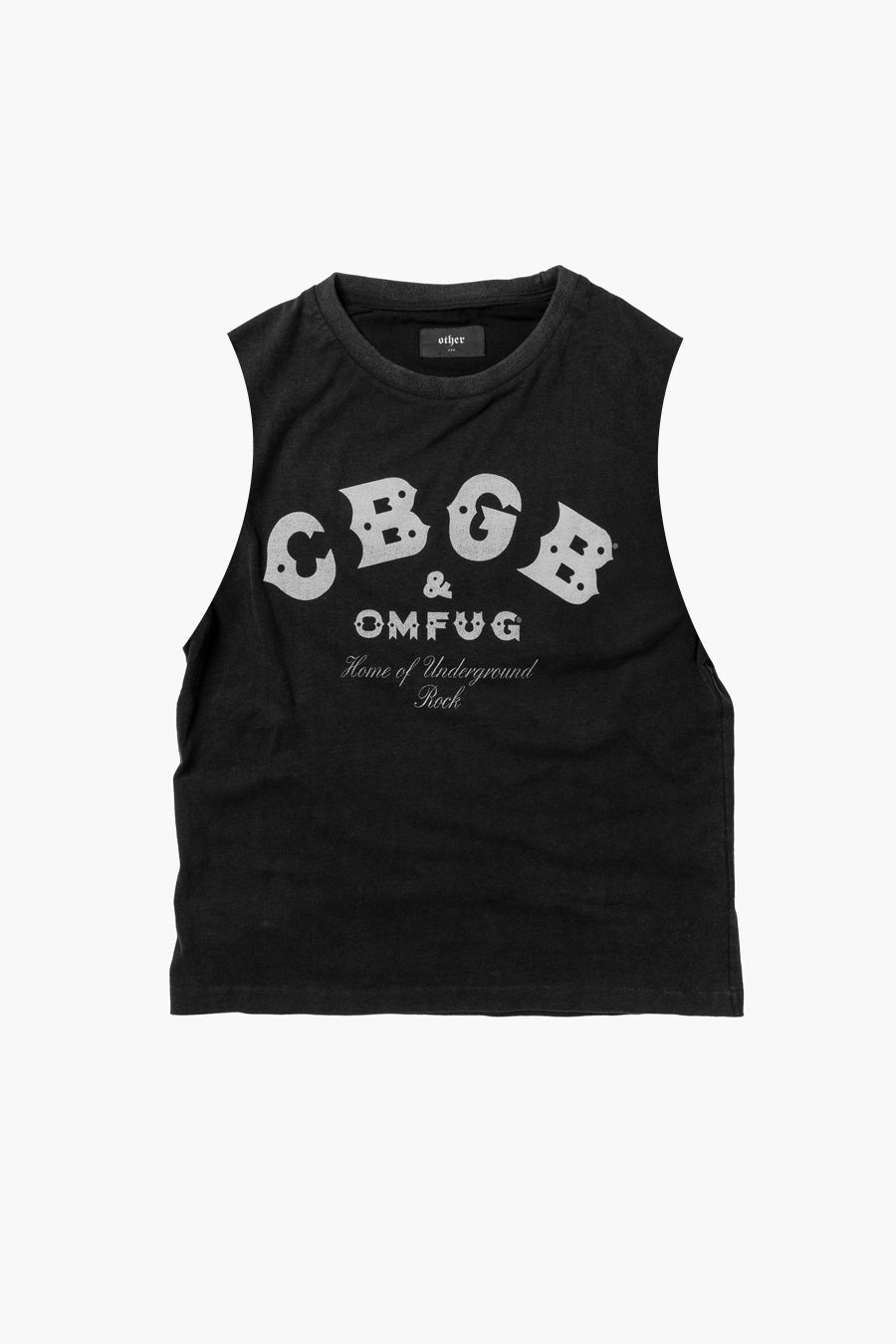 CBGB VINTAGE TANK | WORN BLACK