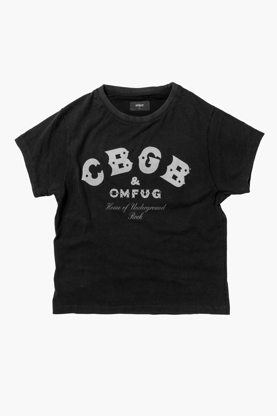 CBGB VINTAGE TEE | WORN BLACK