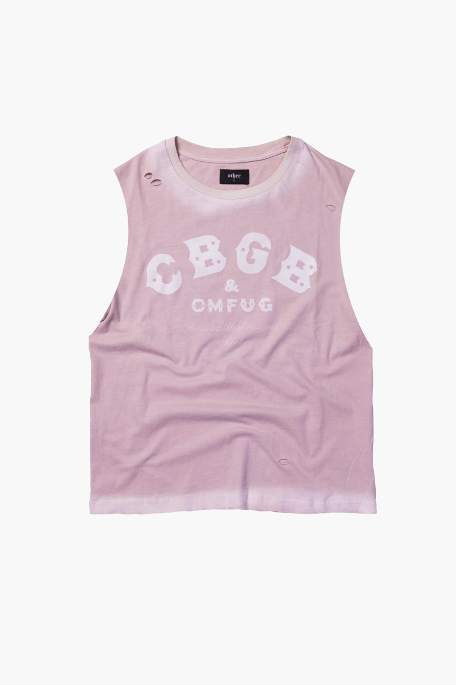 CBGB VINTAGE TANK | SHELL PINK