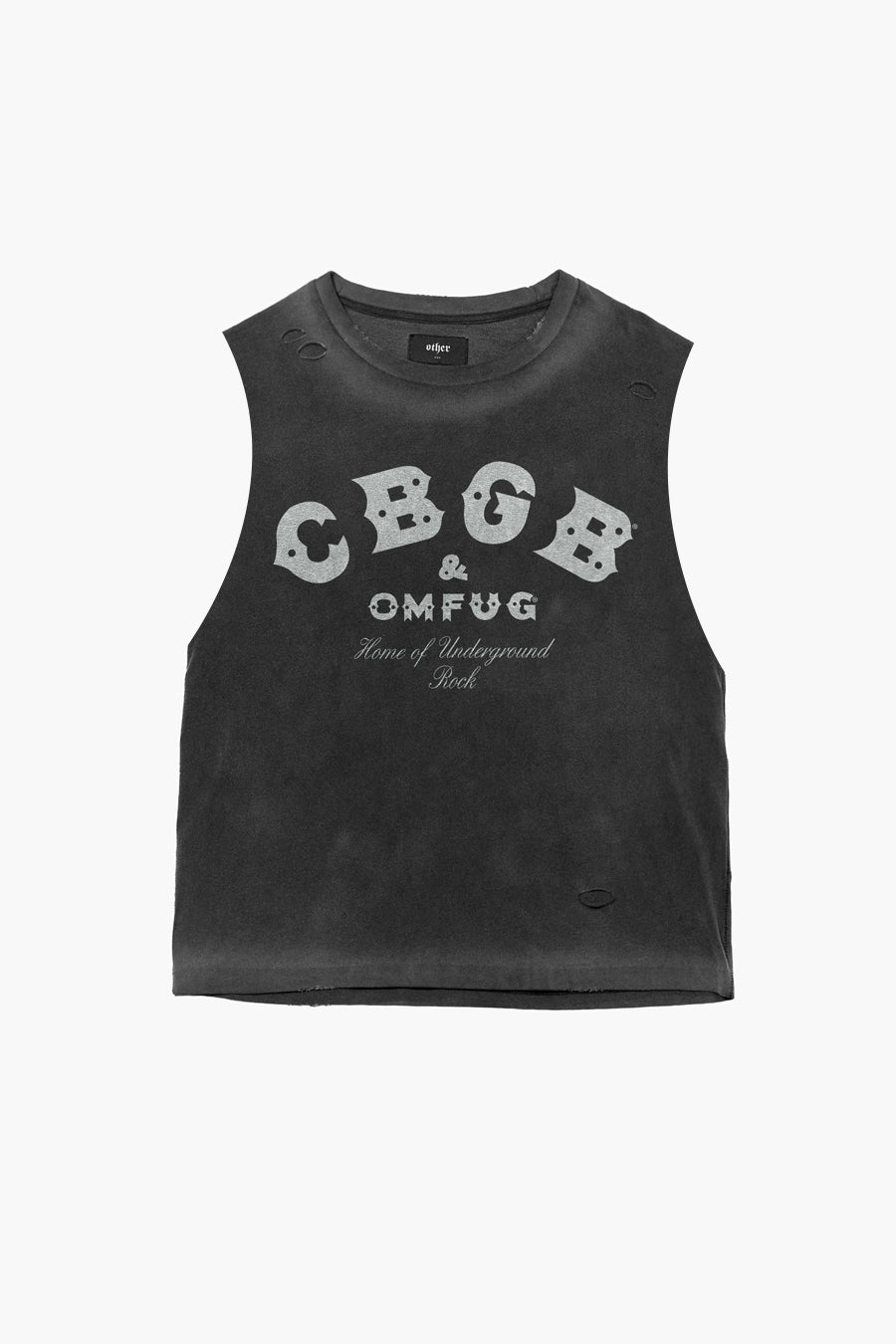 CBGB VINTAGE TANK | HEAVY RELIC BLACK