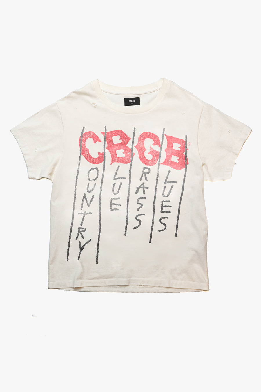 CBGB GRAFFITI VINTAGE TEE |  BLONDE