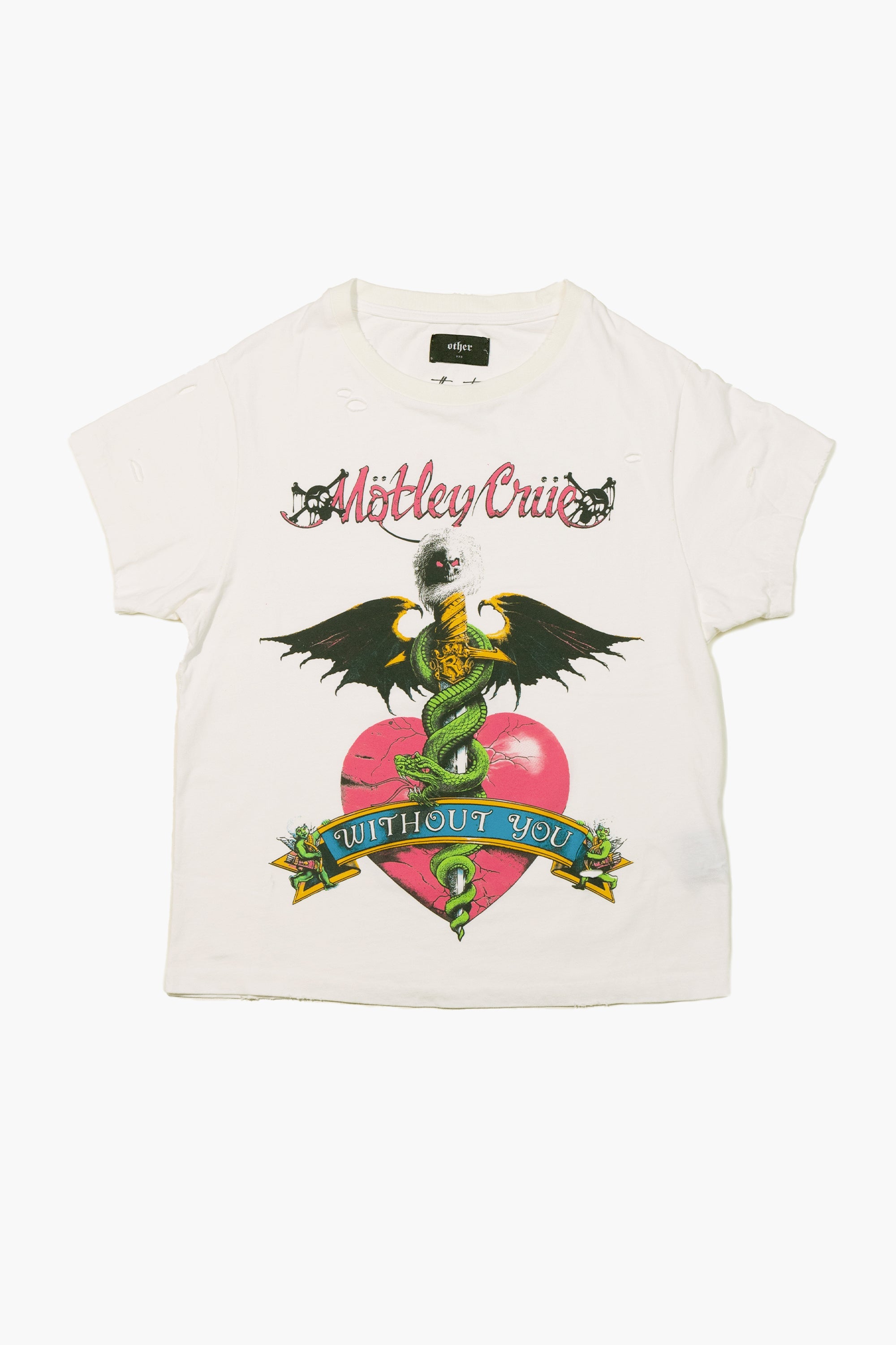 Mötley Crüe 'Without You' Vintage Tee | Blonde