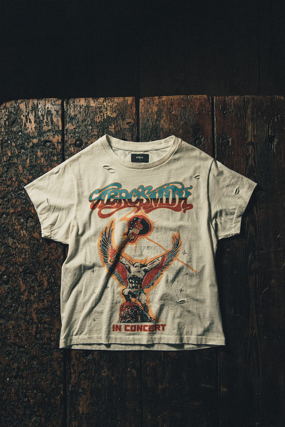 Aerosmith 'Live In Concert' Vintage Tee