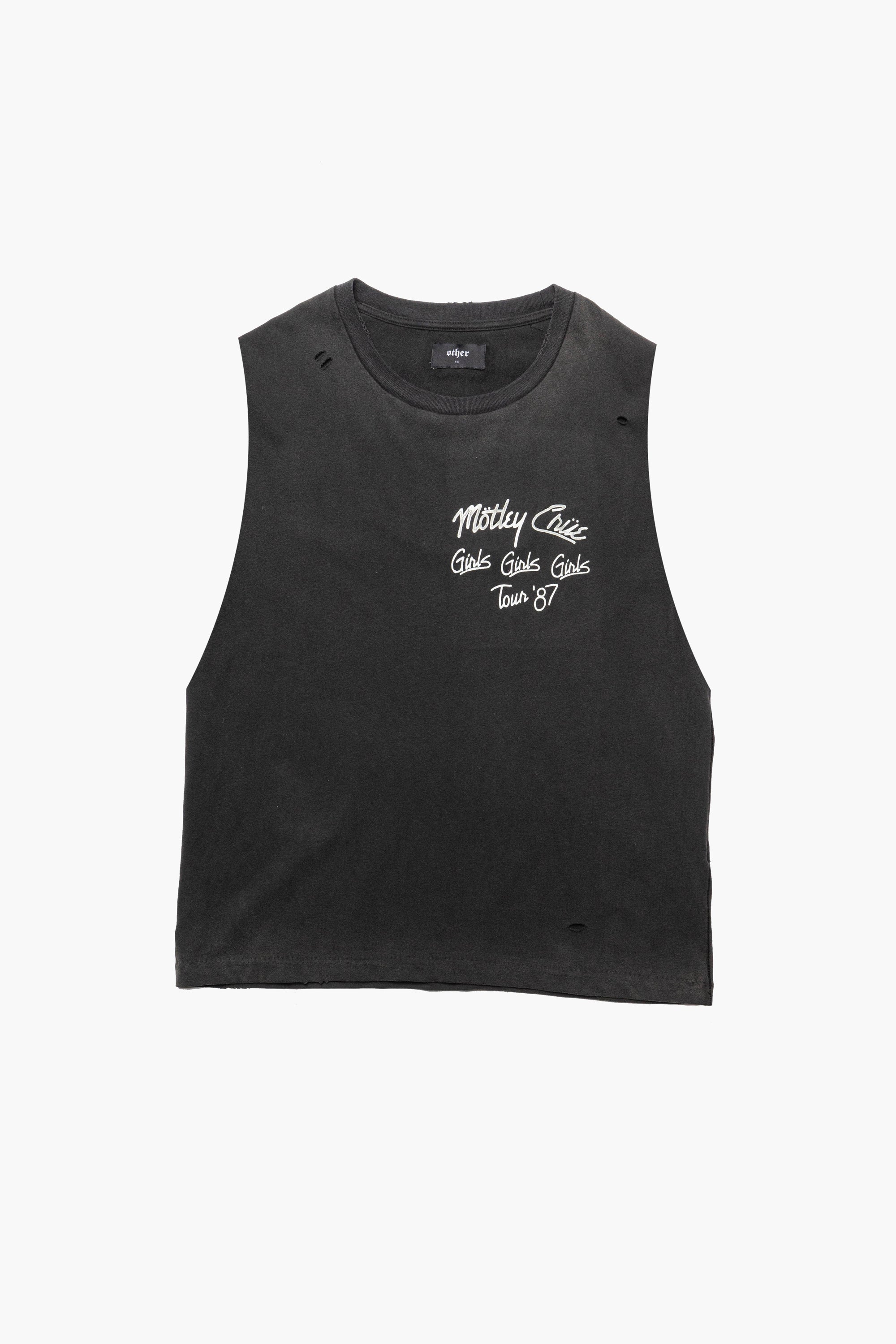 Mötley Crüe 'Girls Girls Girls Tour' Vintage Tank