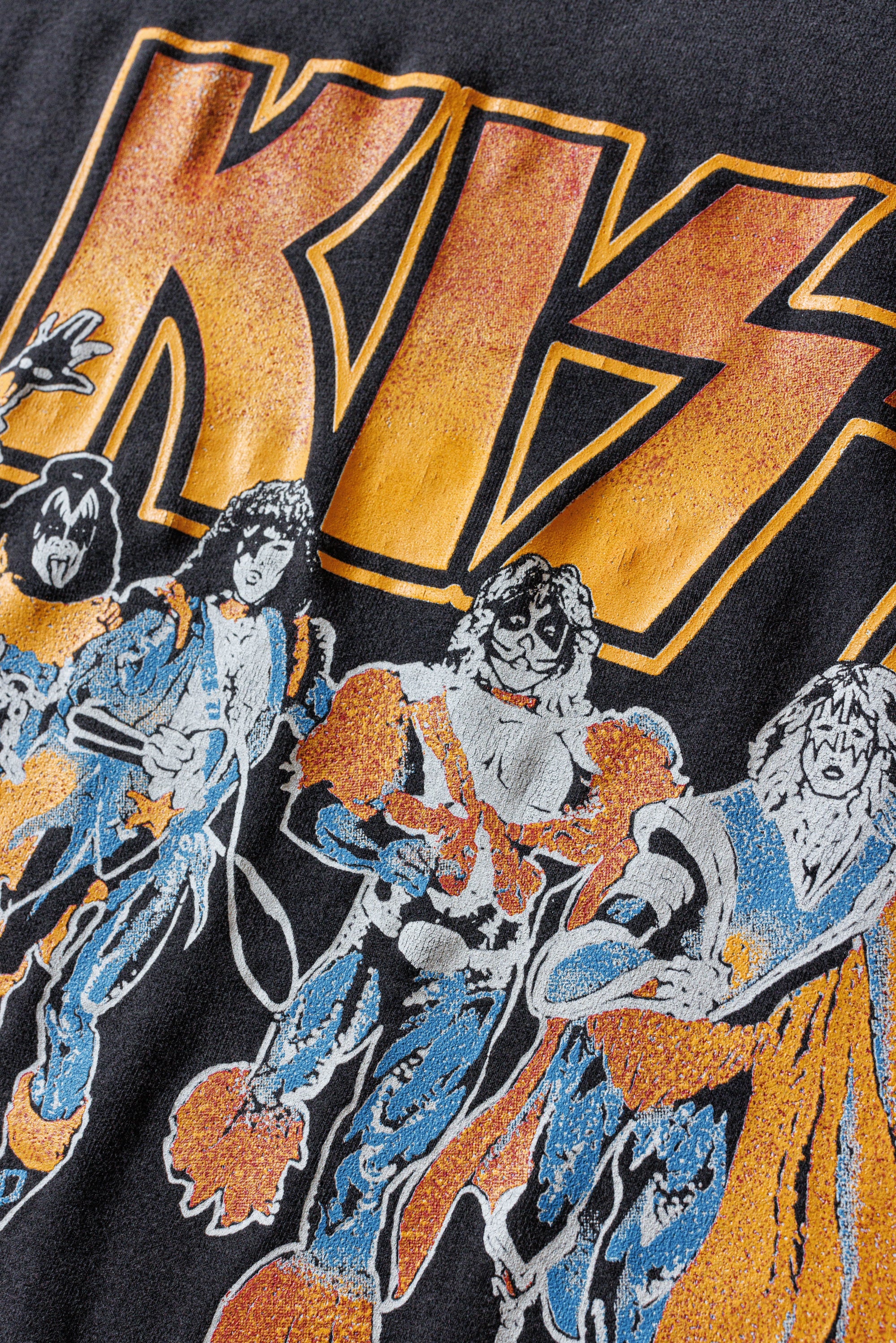 KISS 'US Tour' Vintage Tee