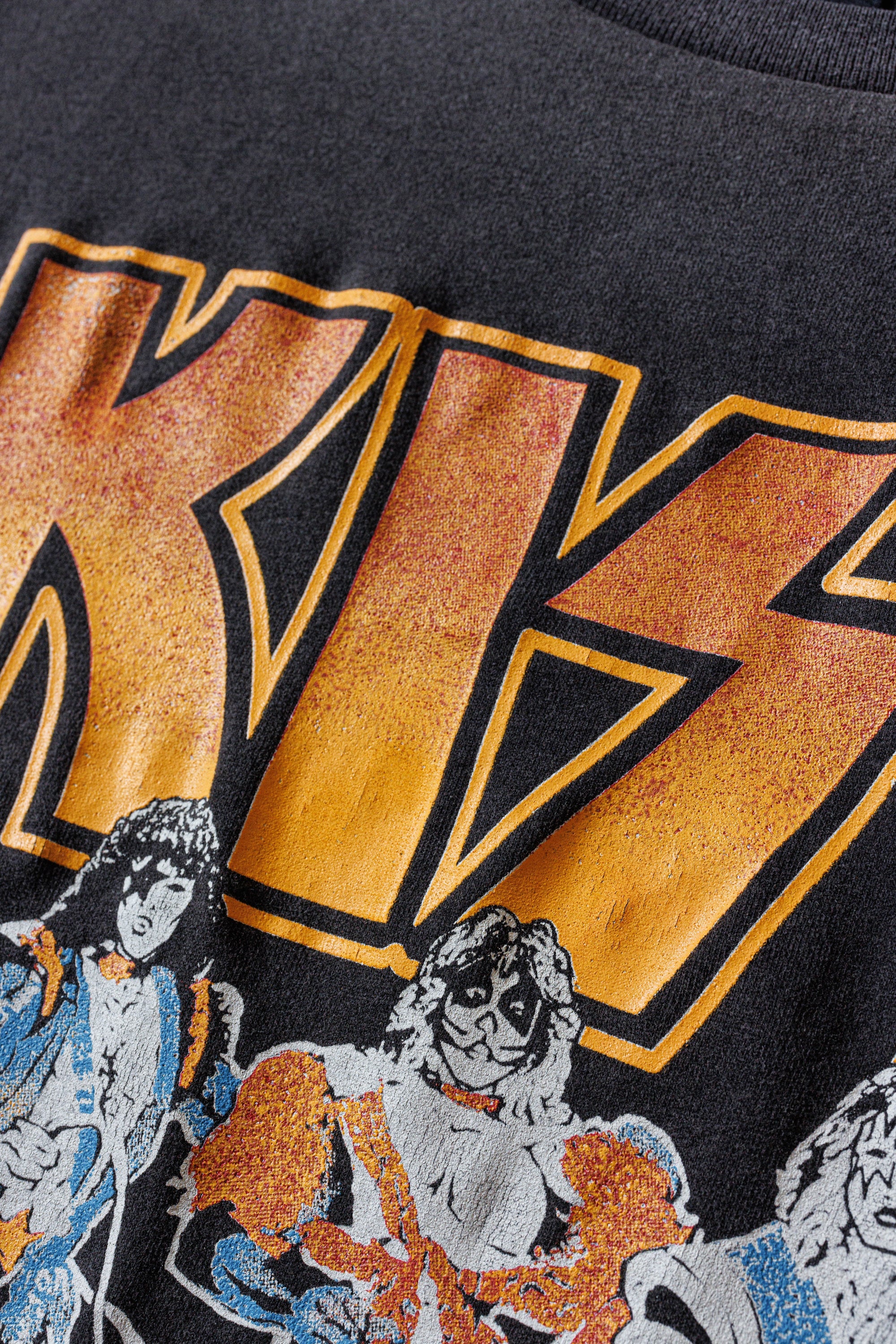 KISS 'US Tour' Vintage Tee