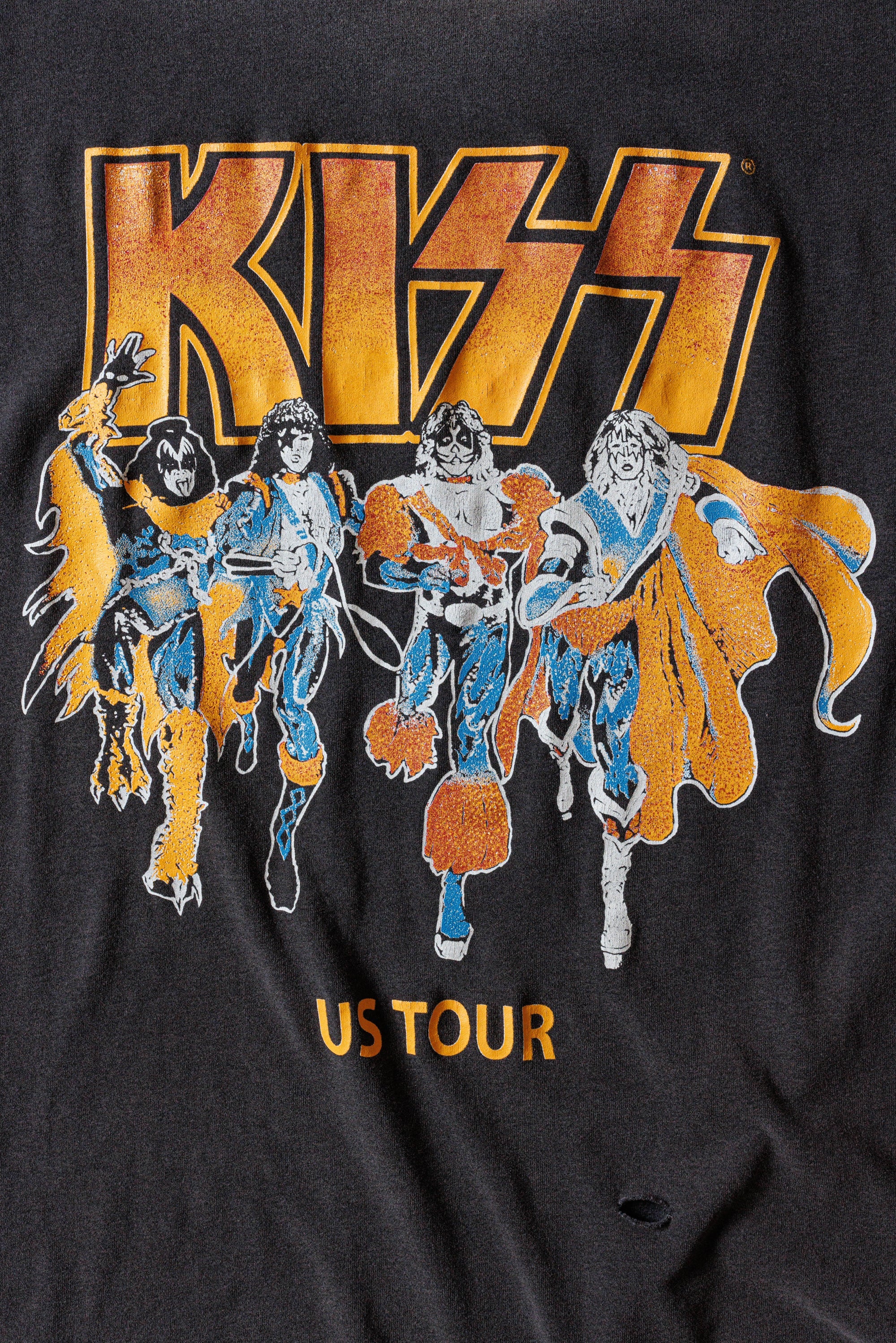 KISS 'US Tour' Vintage Tee