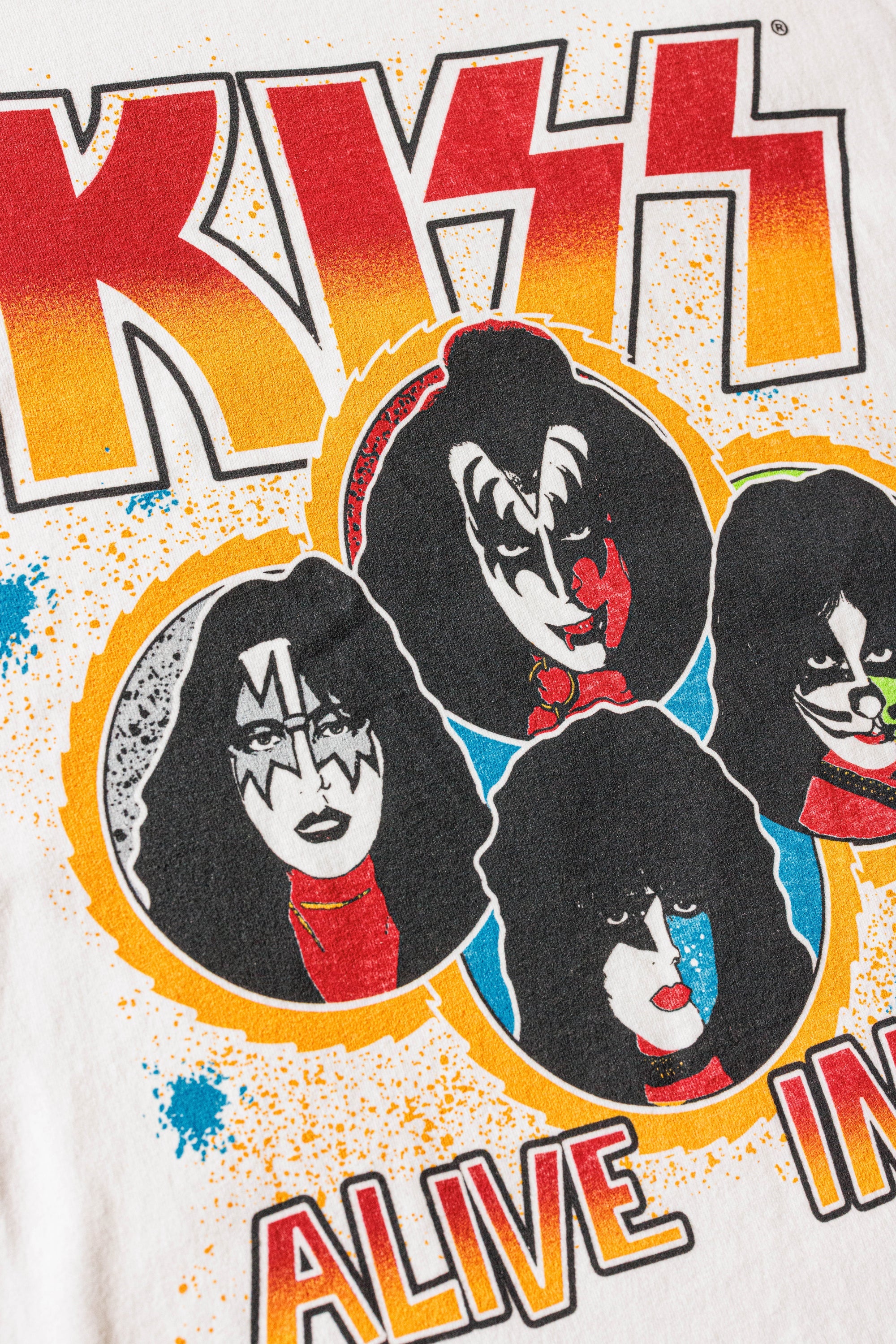 KISS 'Alive In 77' Vintage Tank