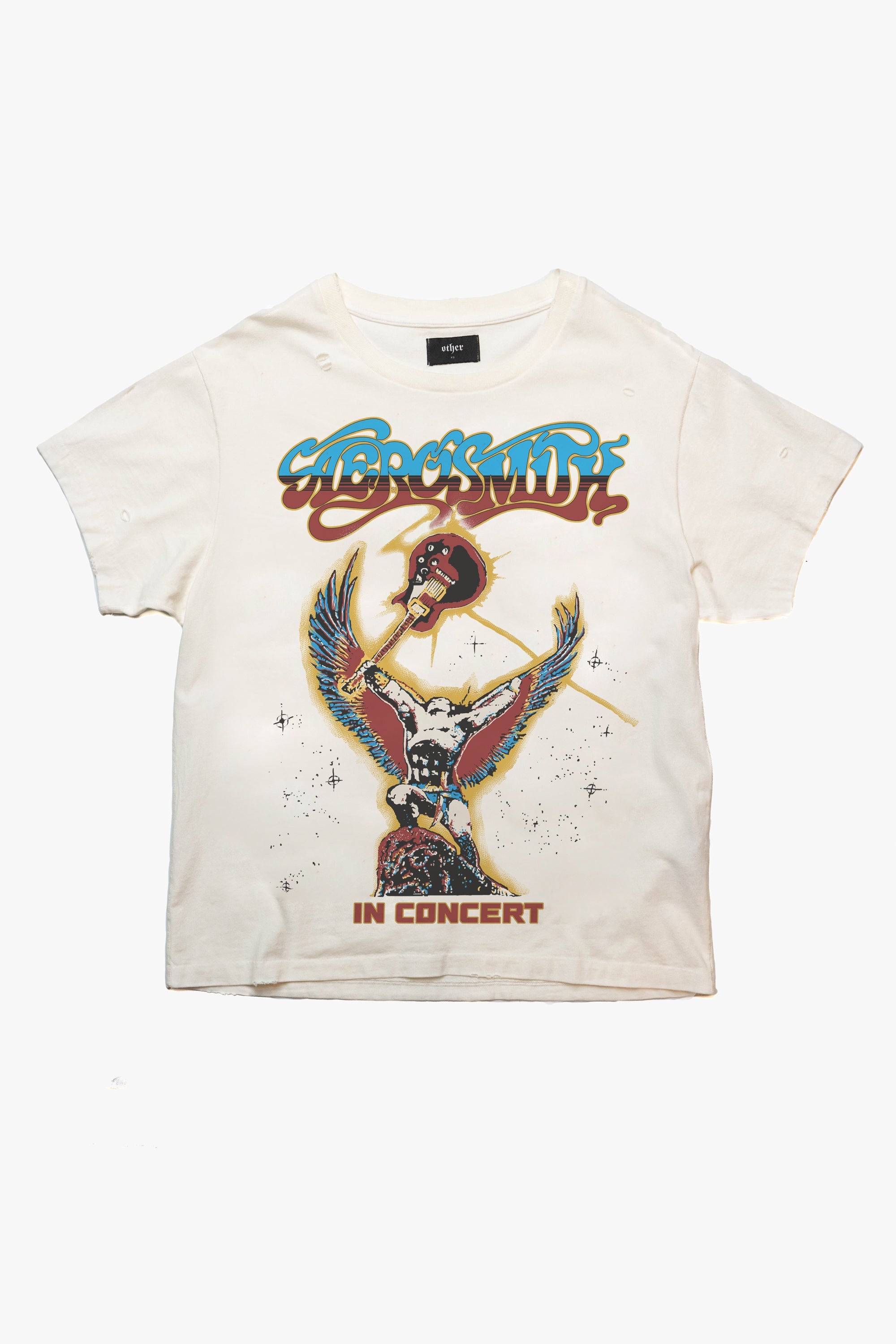 Aerosmith 'Live In Concert' Vintage Tee