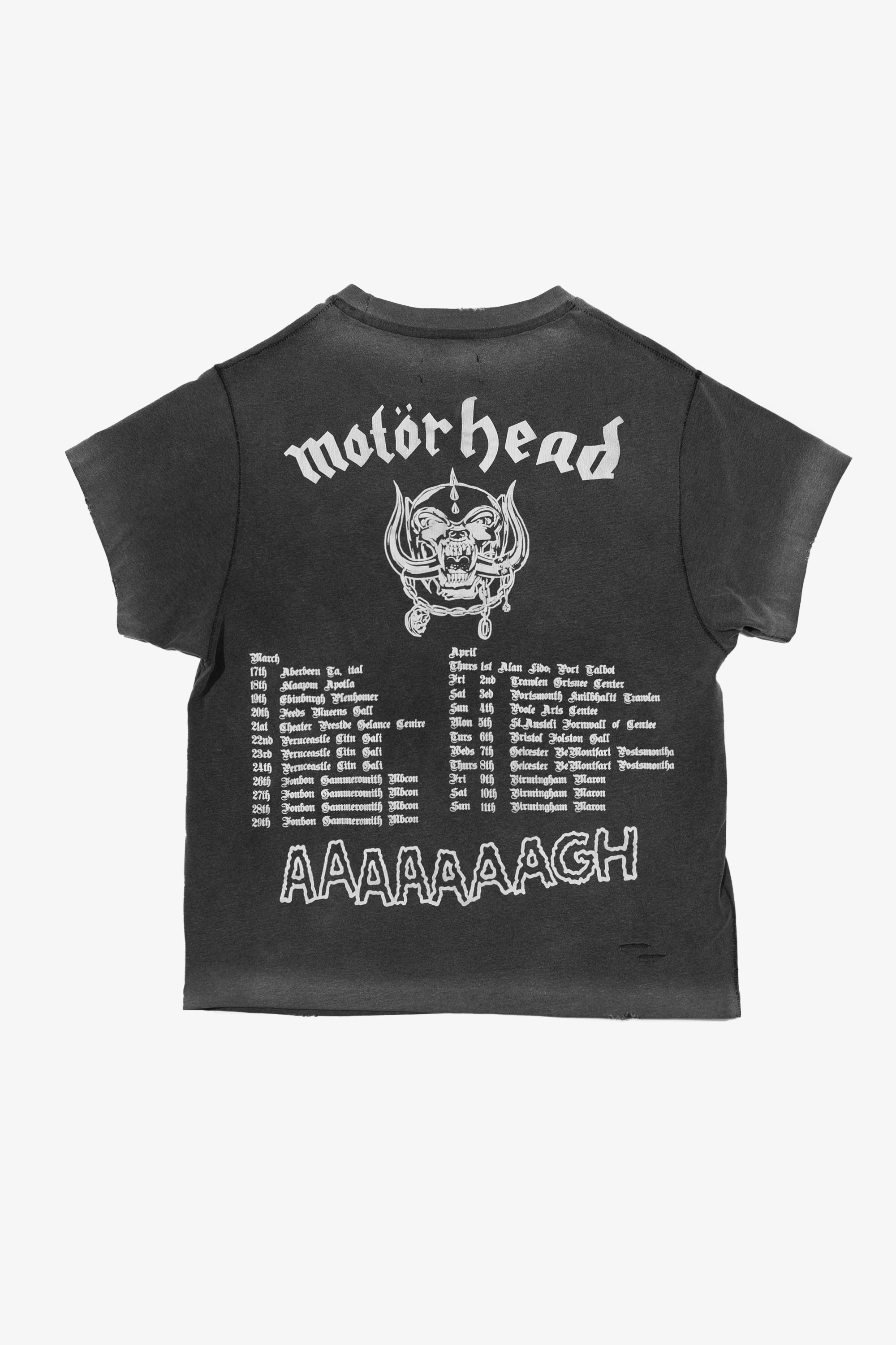 Motorhead 'Aaaaaaagh 1982' Vintage Tee