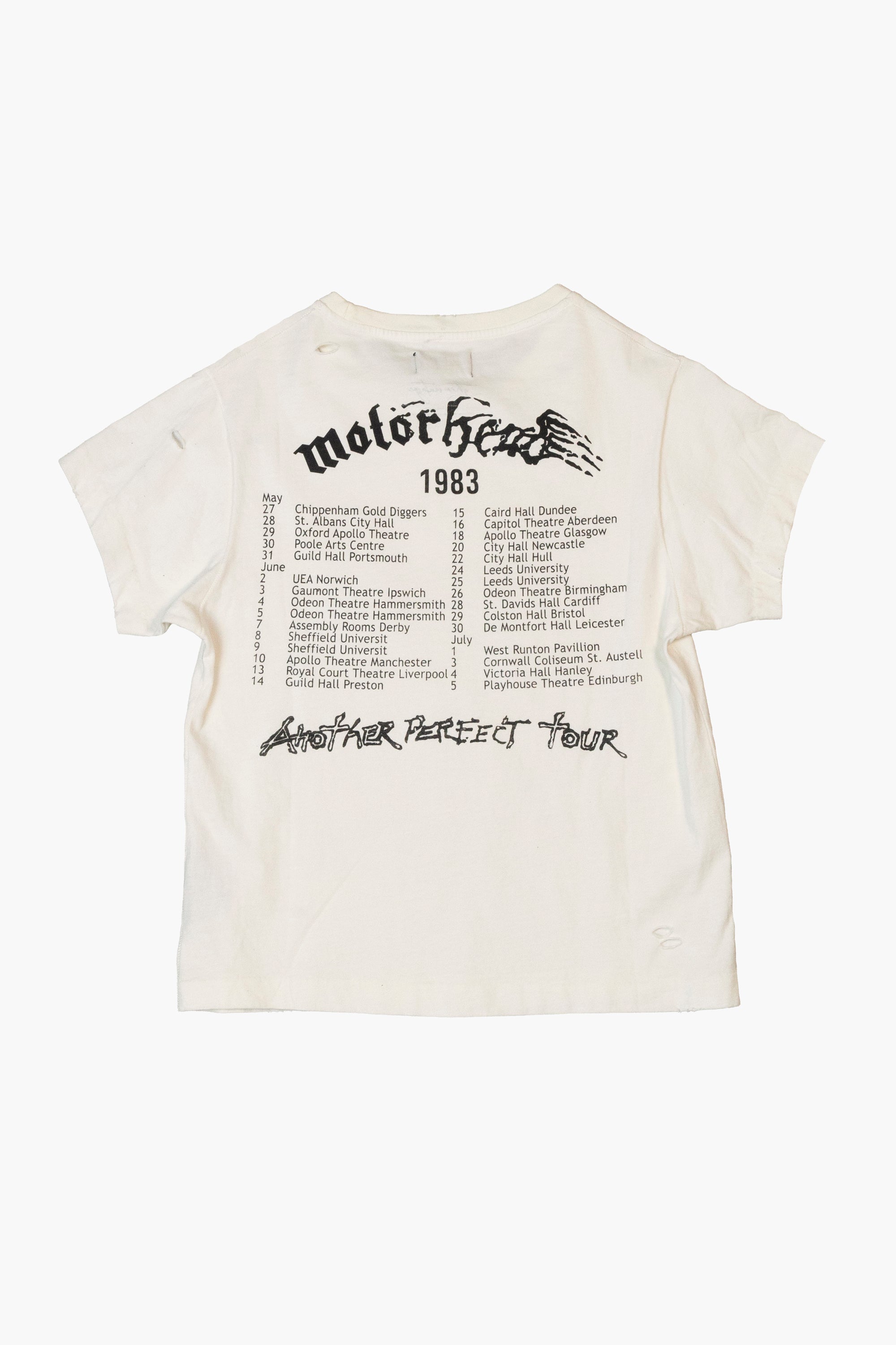 Motorhead 'Another Perfect Tour' Vintage Tee