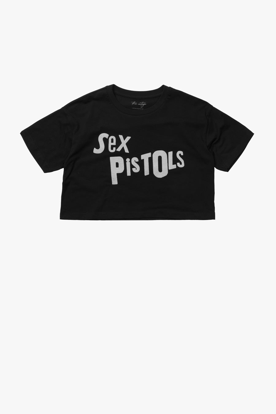 SEX PISTOLS LOGO CROPPED TEE