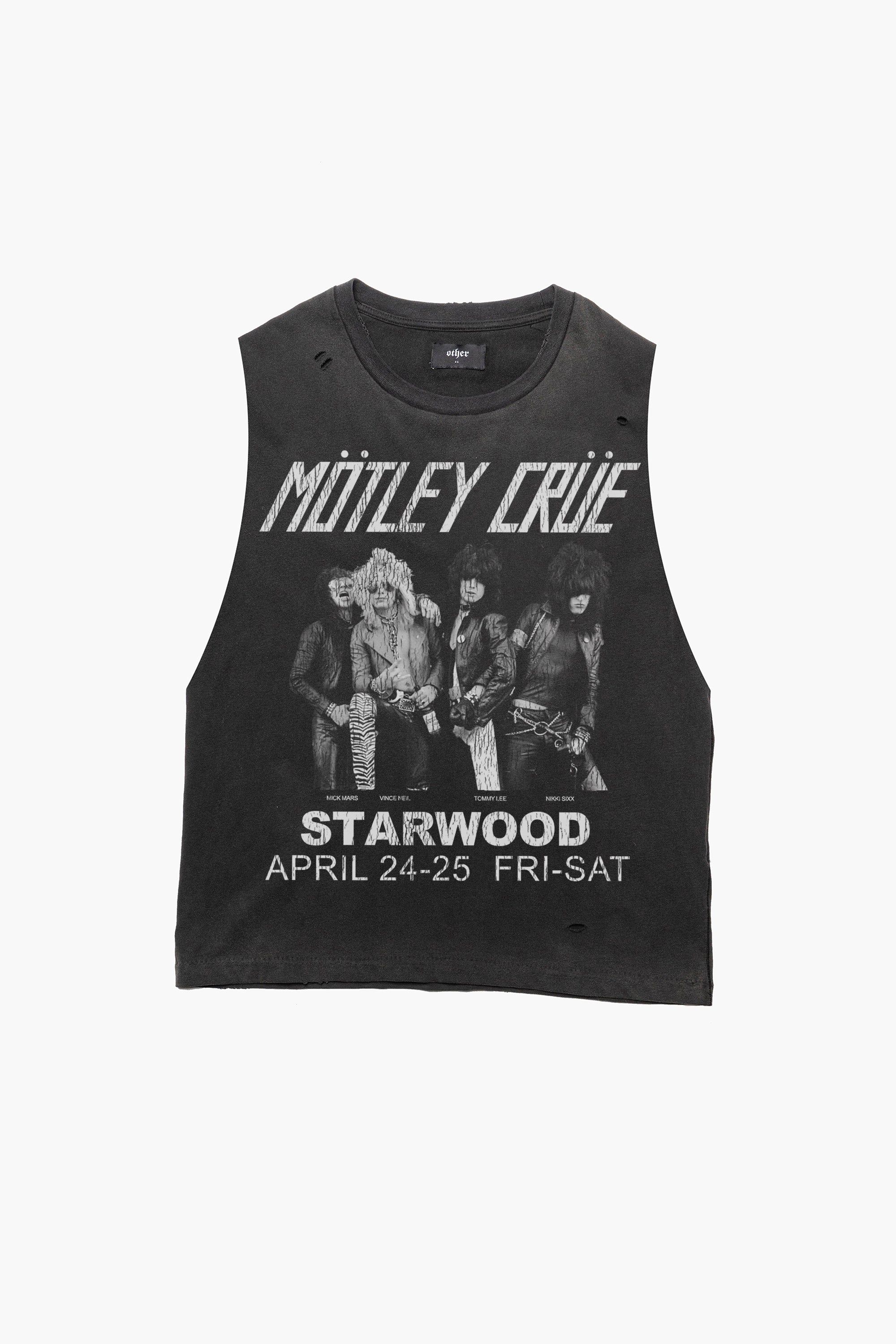 Mötley Crüe 'Starwood'  Vintage Tank