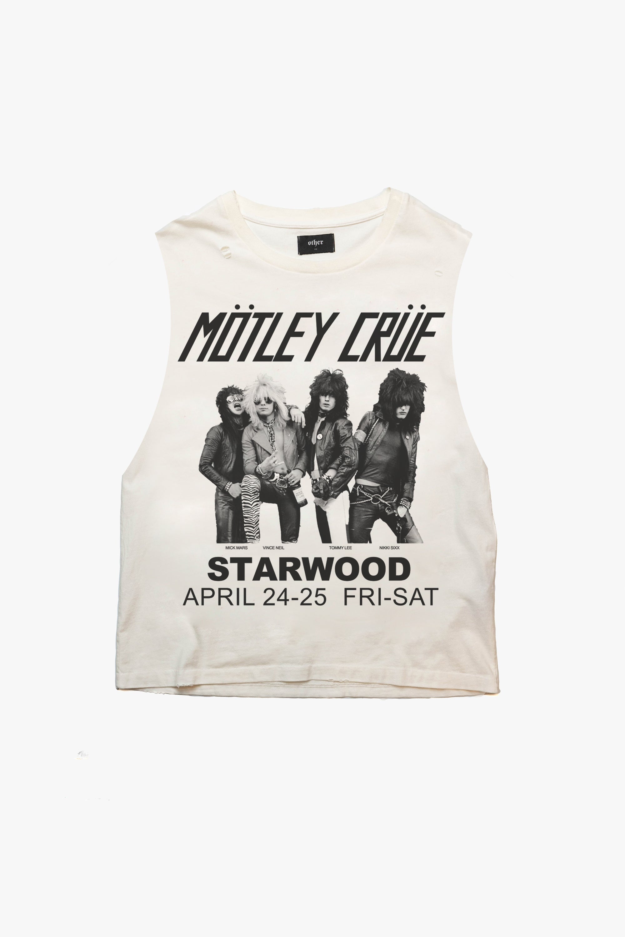 Mötley Crüe 'Starwood' Vintage Tank