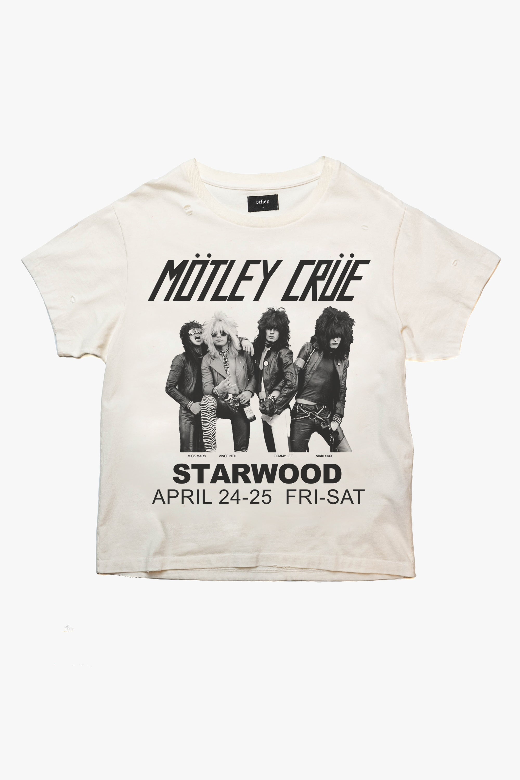 Mötley Crüe 'Starwood' Vintage Tee