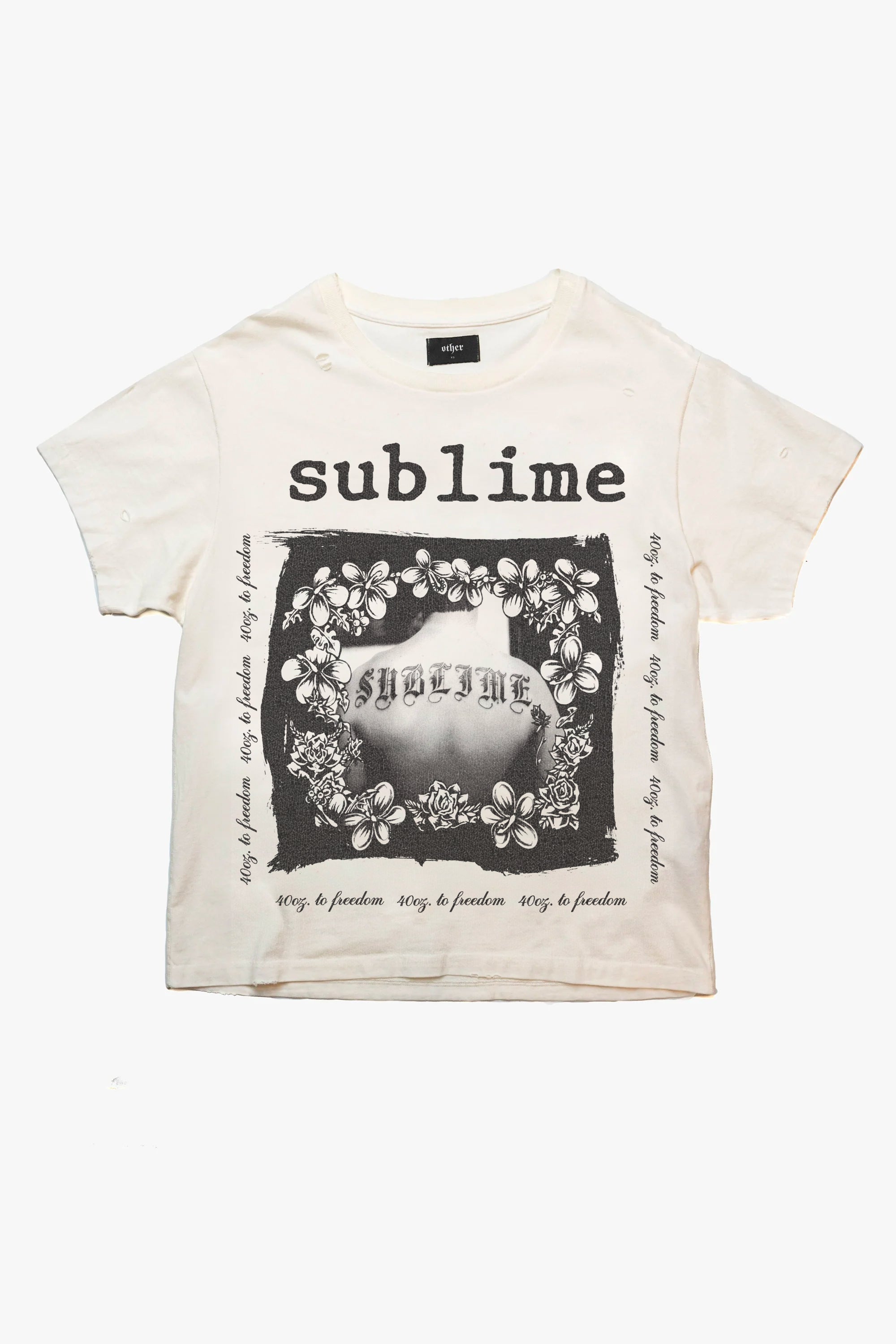 Sublime 40oz To Freedom Vintage Tee