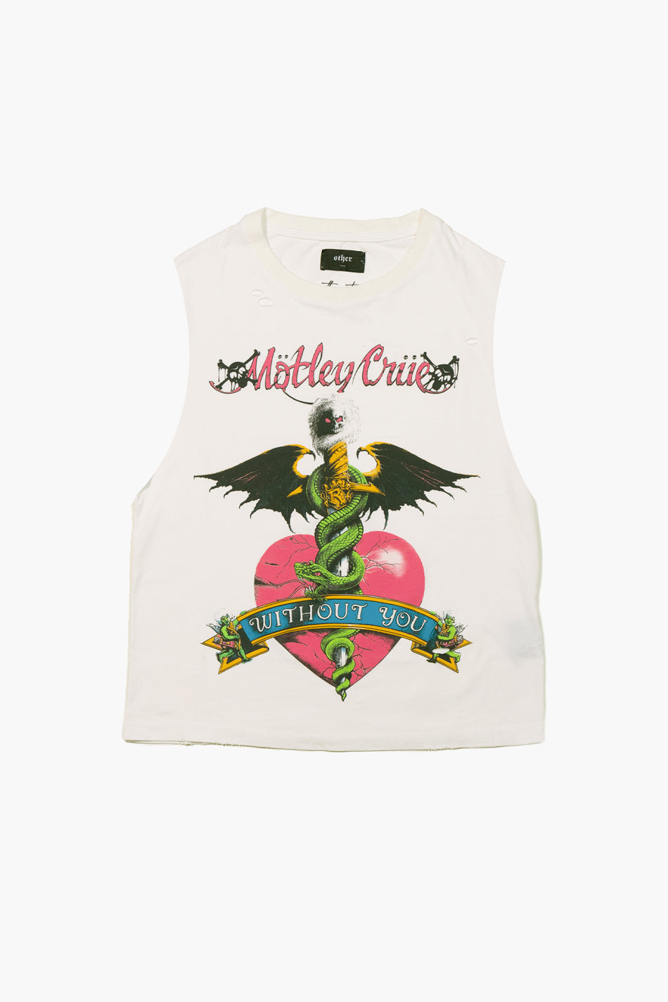 Mötley Crüe 'Without You' Vintage Tank | Blonde