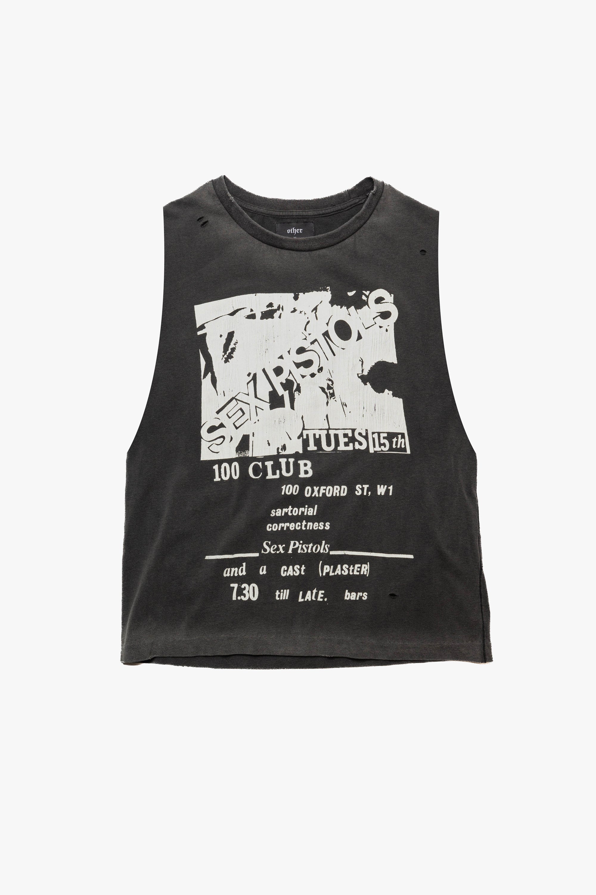 Sex Pistols '100 Club'  Vintage Tank