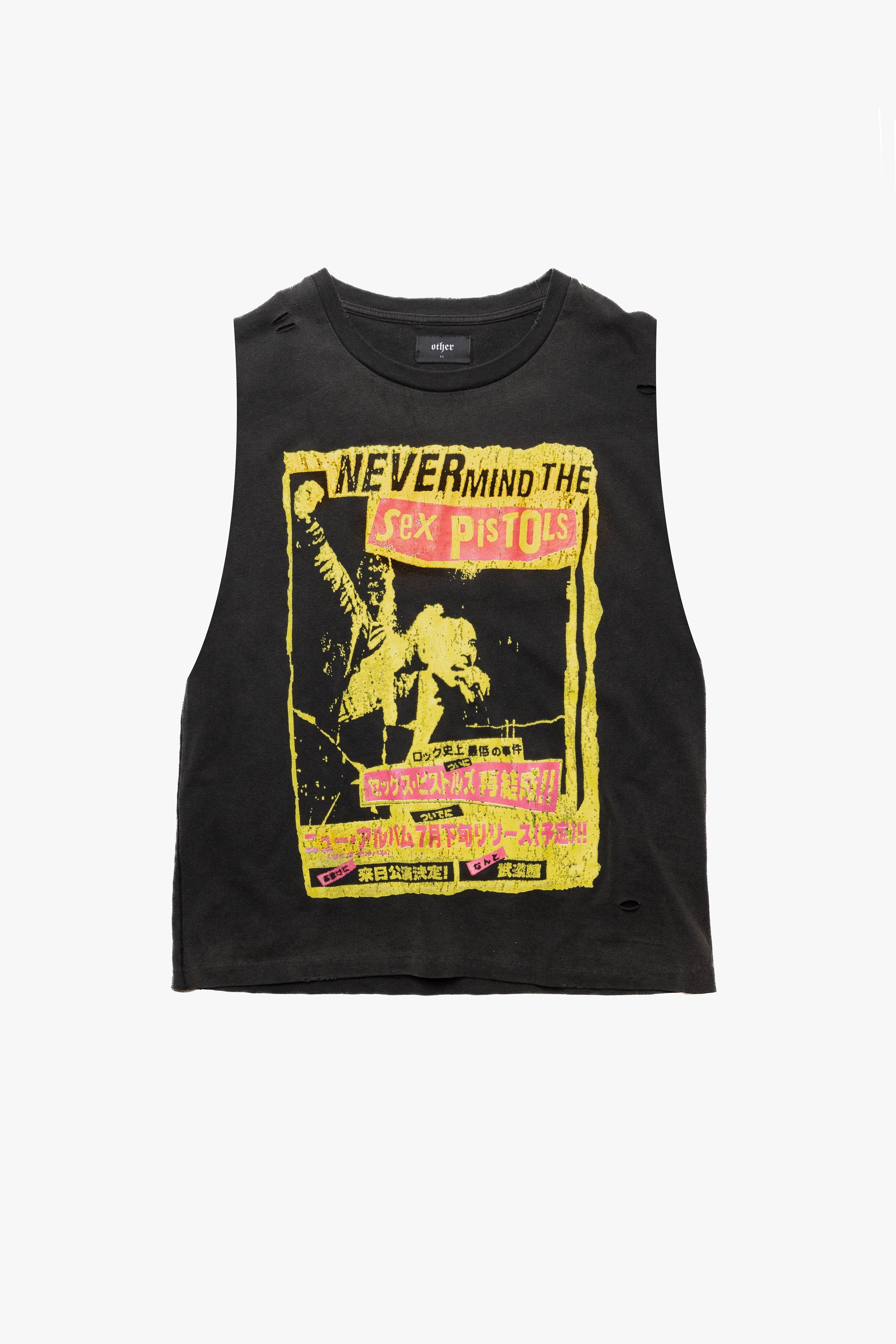 Sex Pistols 'Live In Japan' Vintage Tank