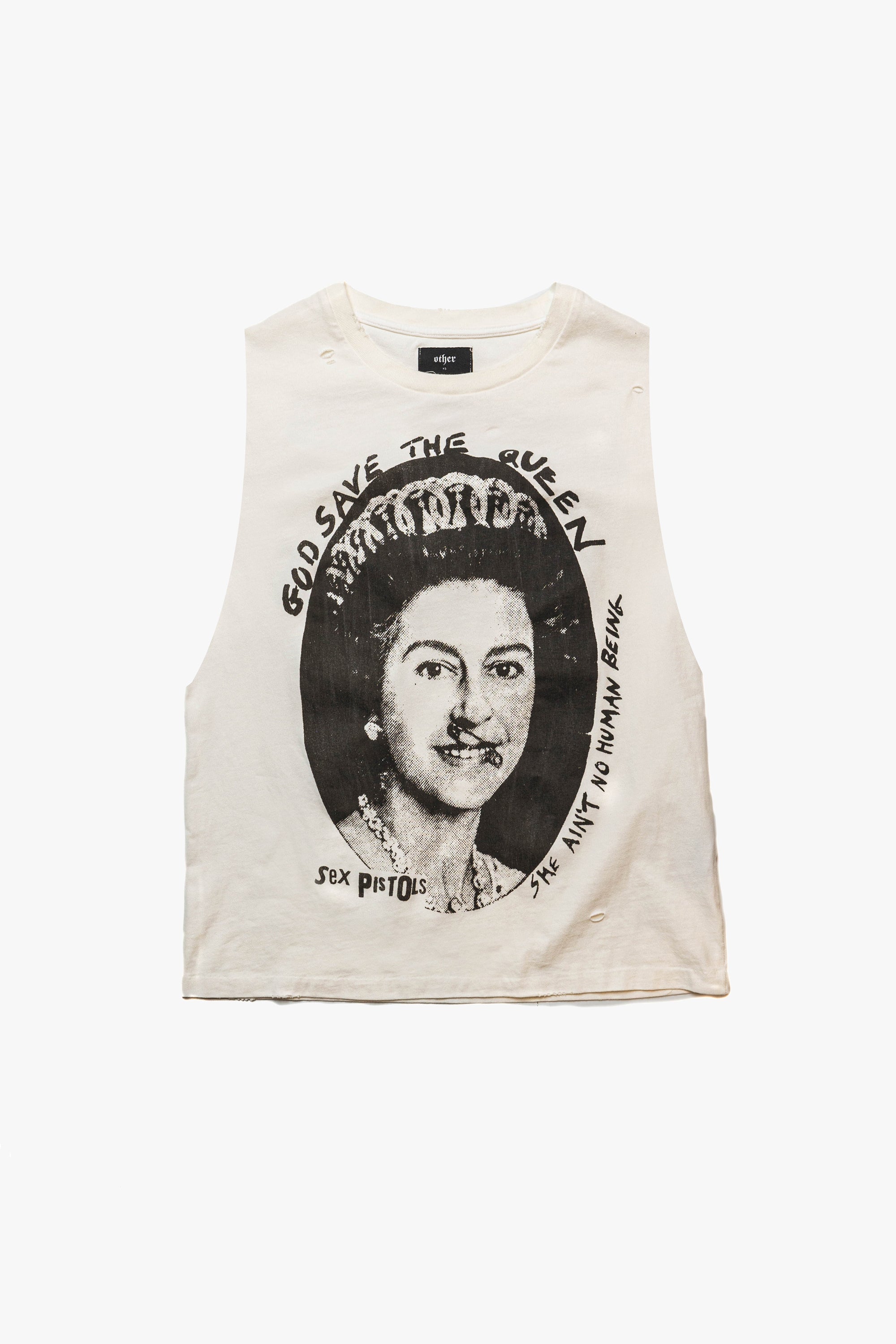 Sex Pistols 'God Save The Queen' Vintage Tank