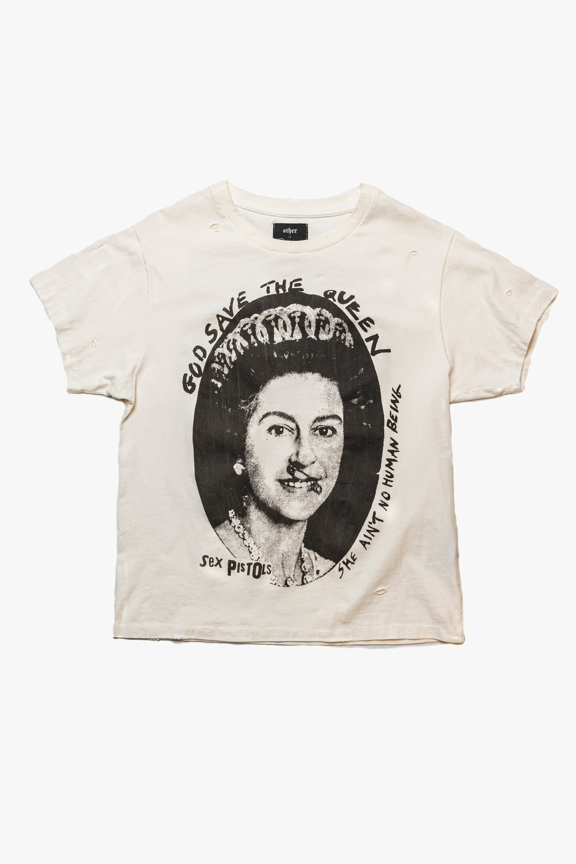 Sex Pistols 'God Save The Queen' Vintage Tee