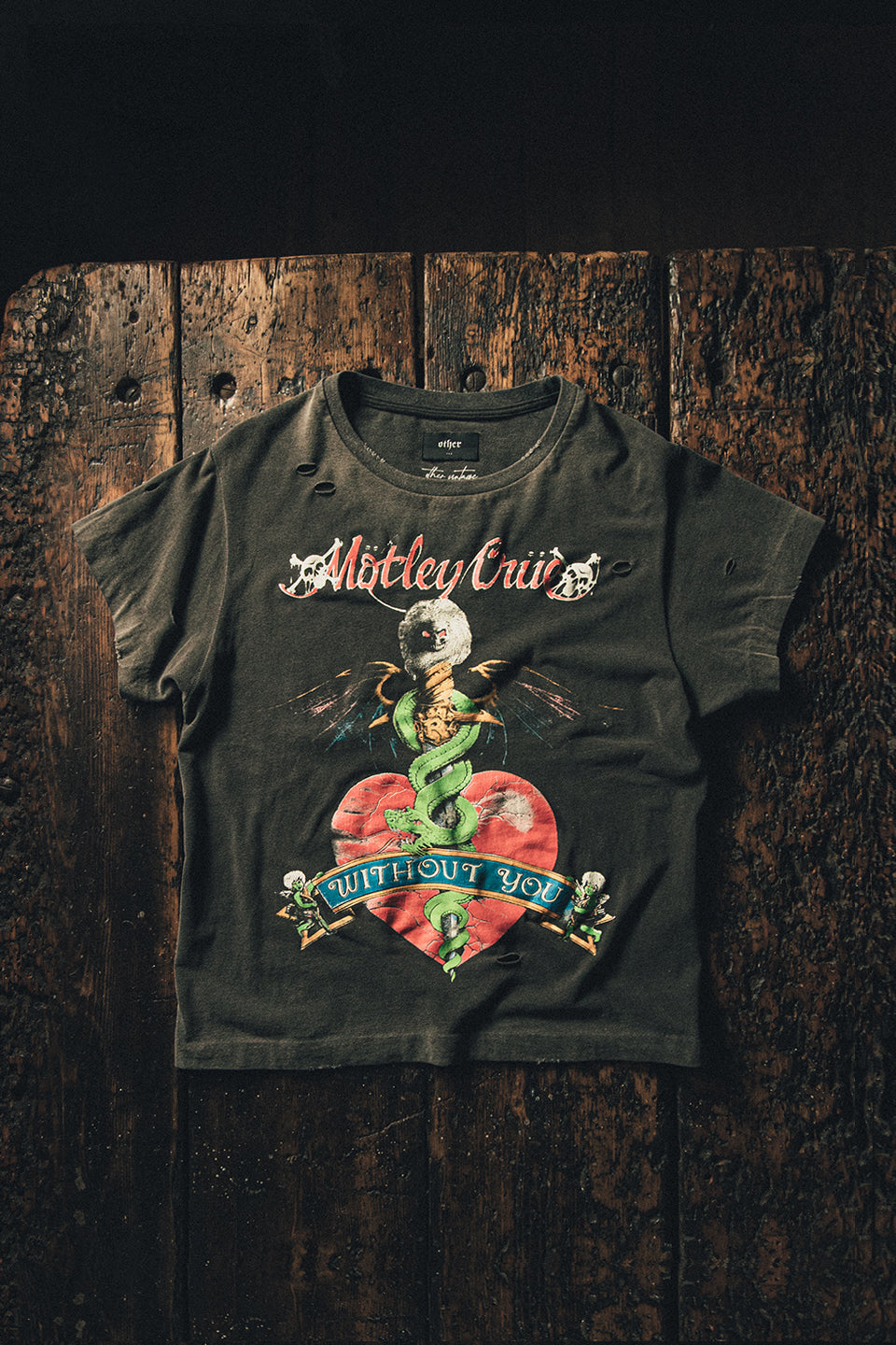 Mötley Crüe 'Without You' Vintage Tee