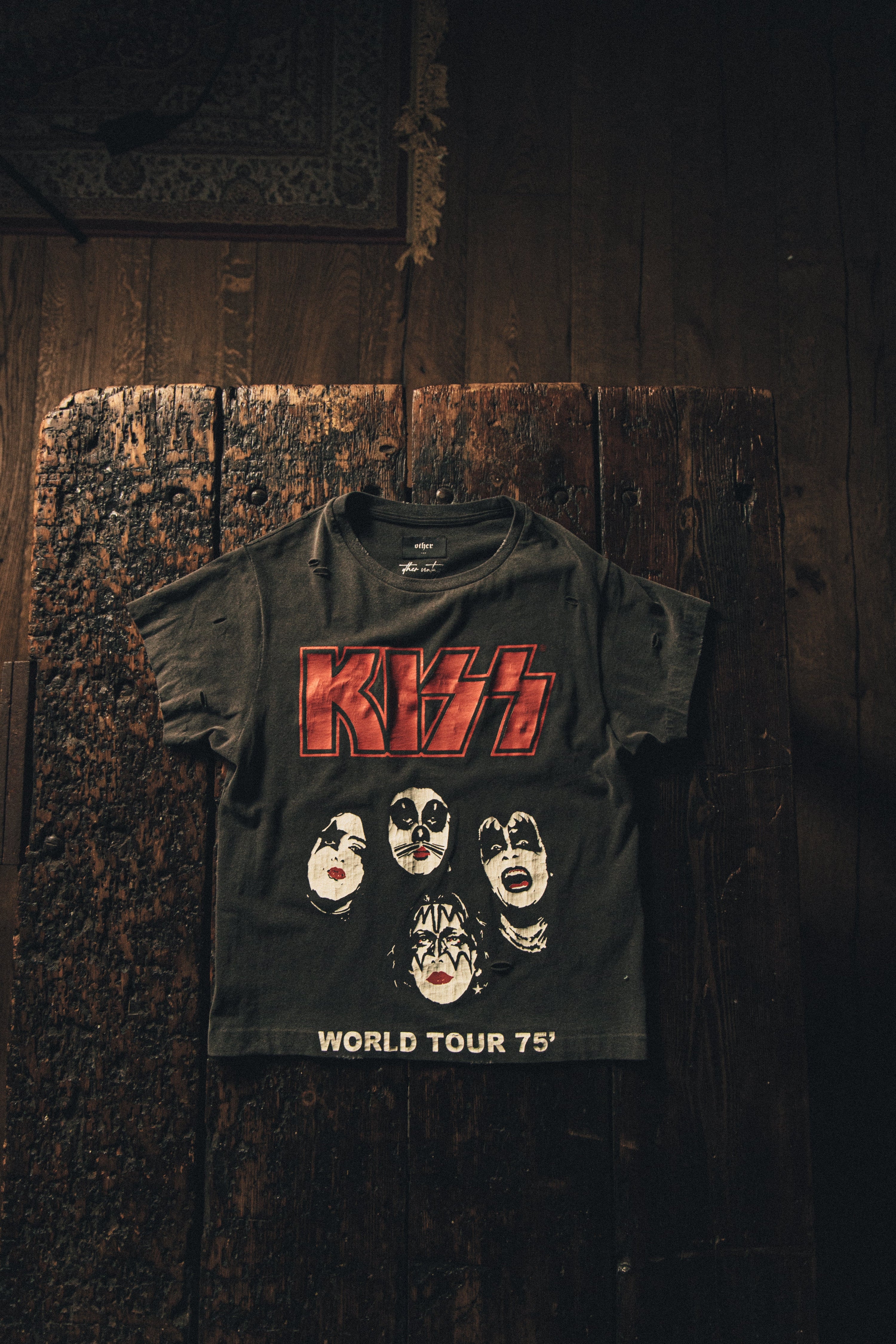 KISS 'World Tour' Vintage Tee