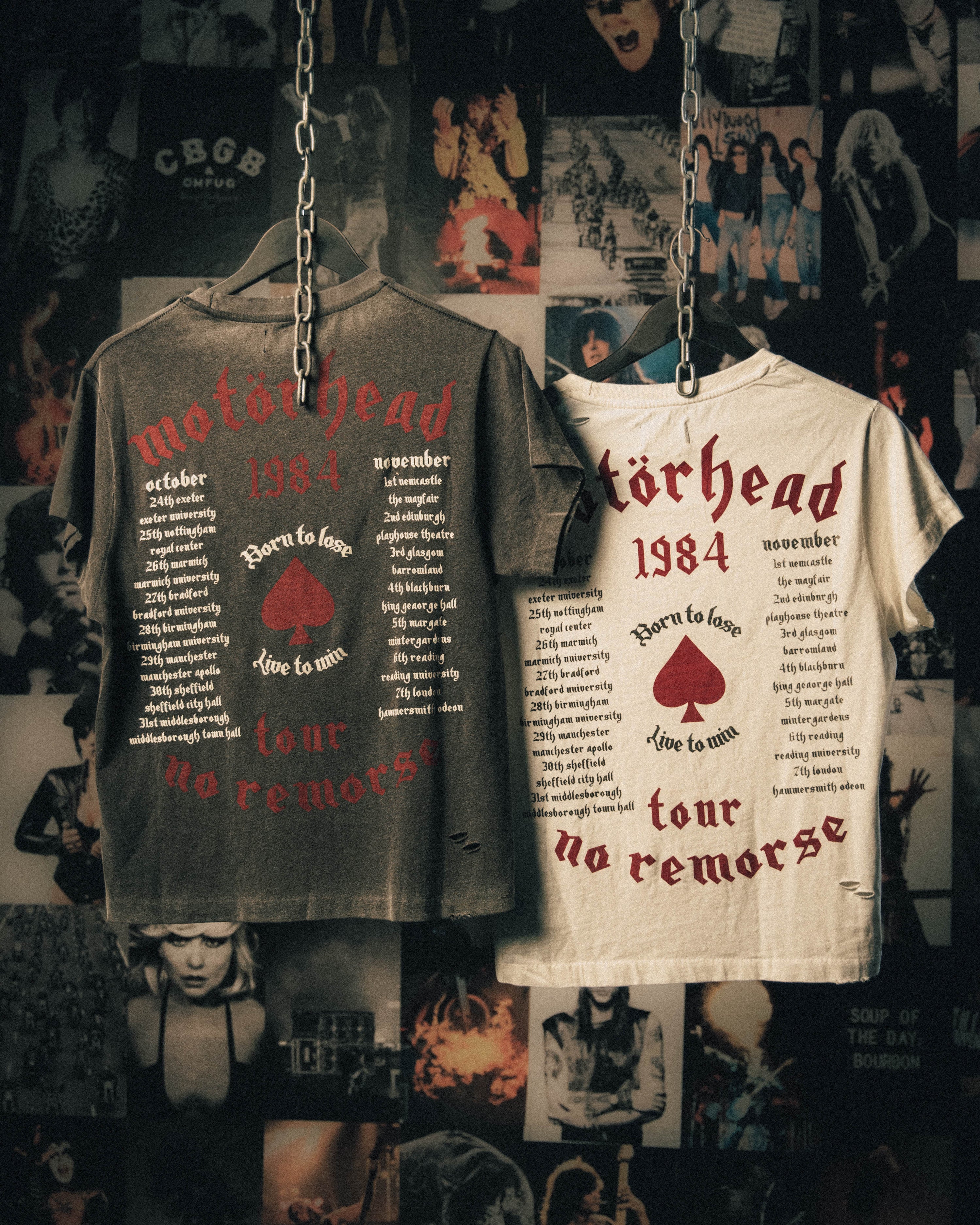 Motörhead  No Remorse Vintage Tee | Blonde