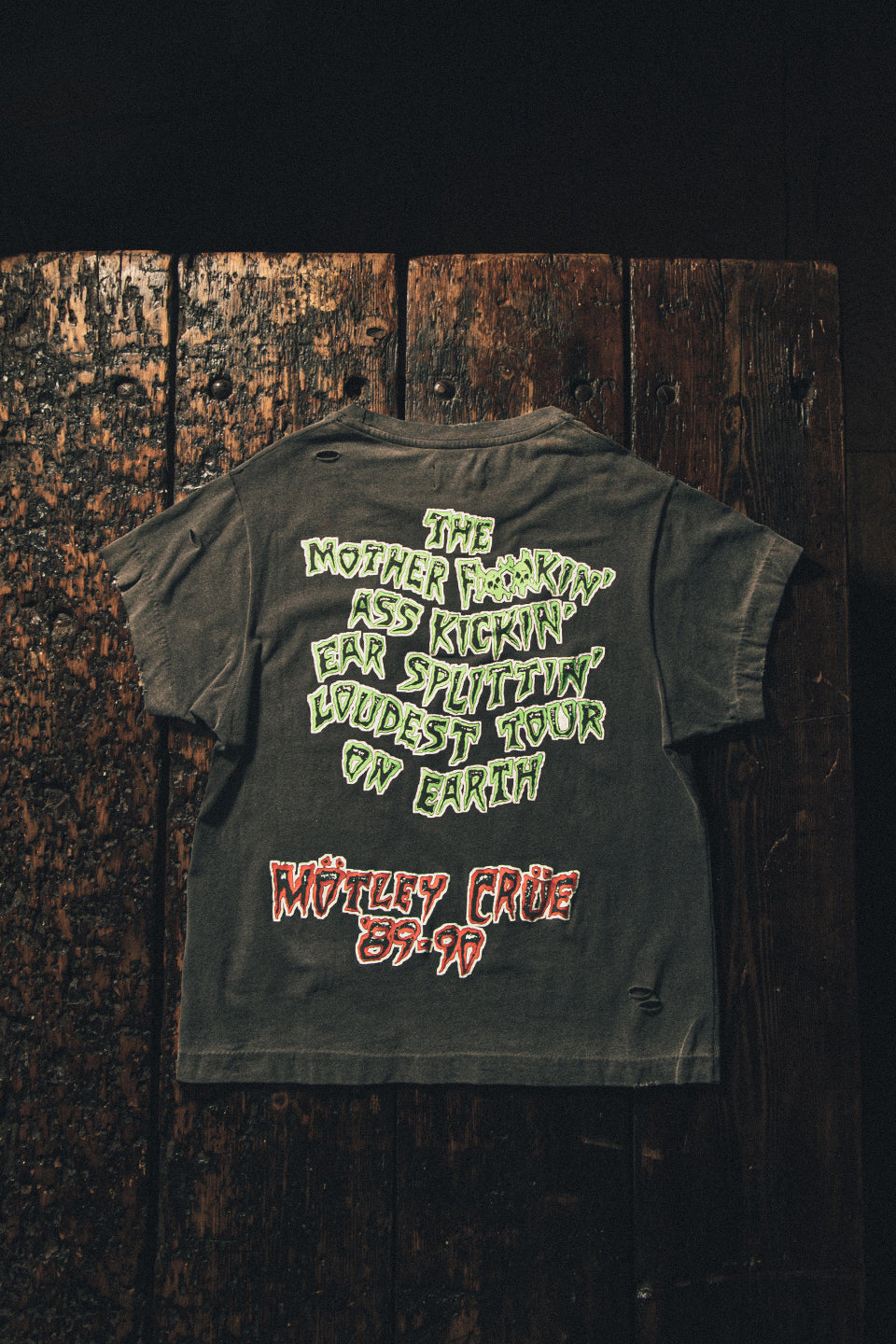 Mötley Crüe 'Loudest Tour On Earth' Vintage Tee