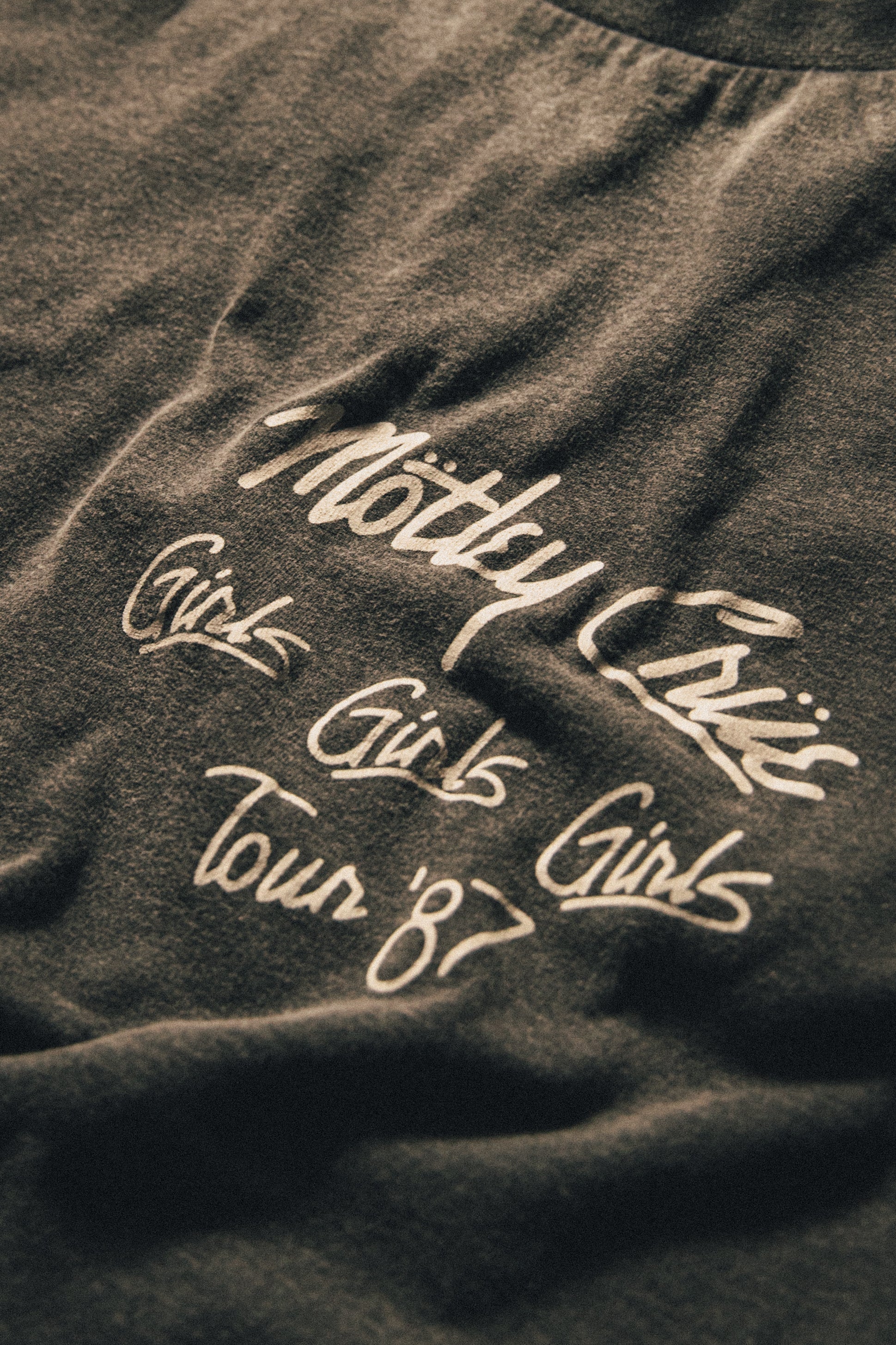 Mötley Crüe 'Girls Girls Girls Tour' Vintage Tee