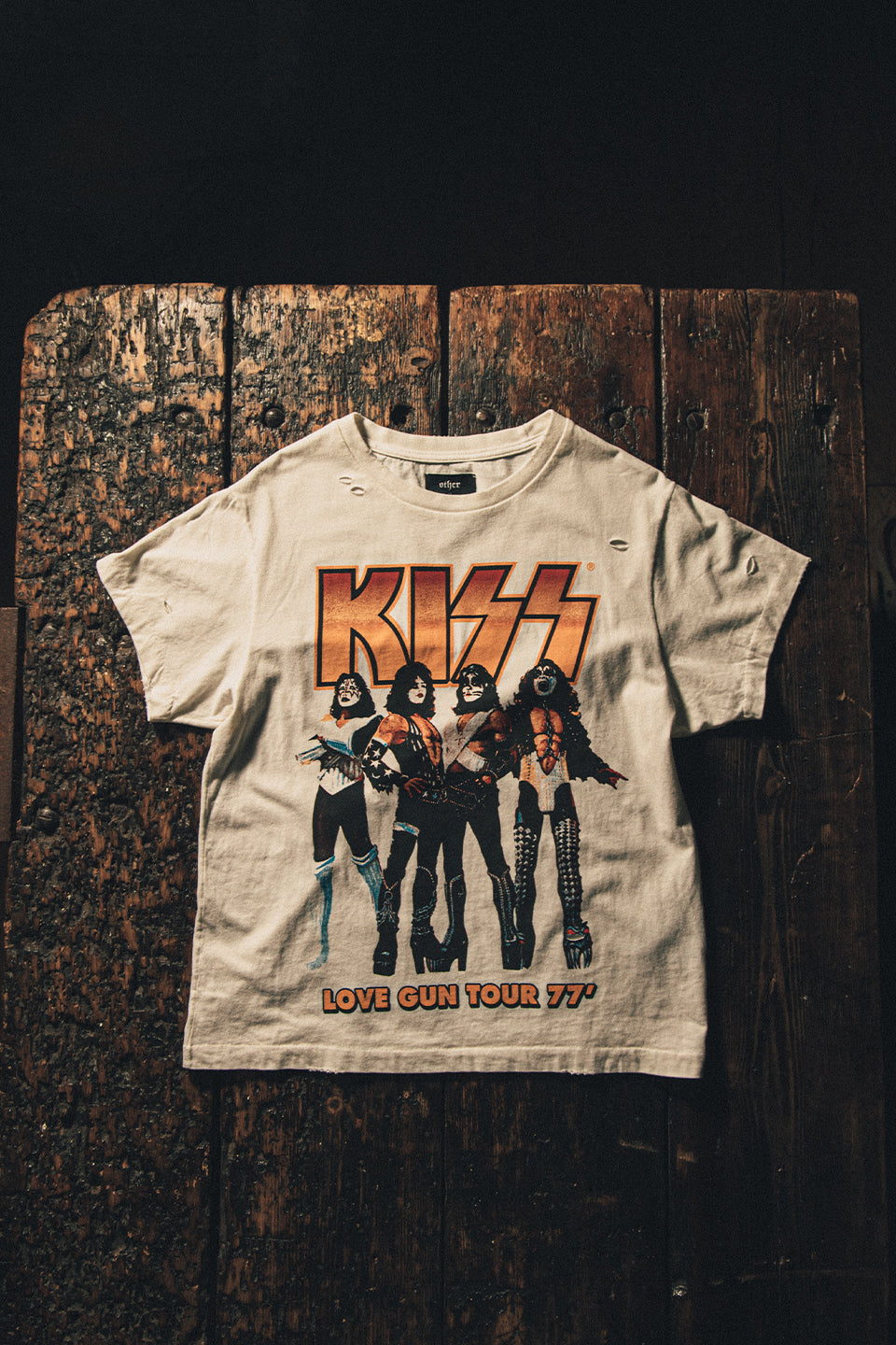 KISS 'Love Gun 77' Vintage Tee